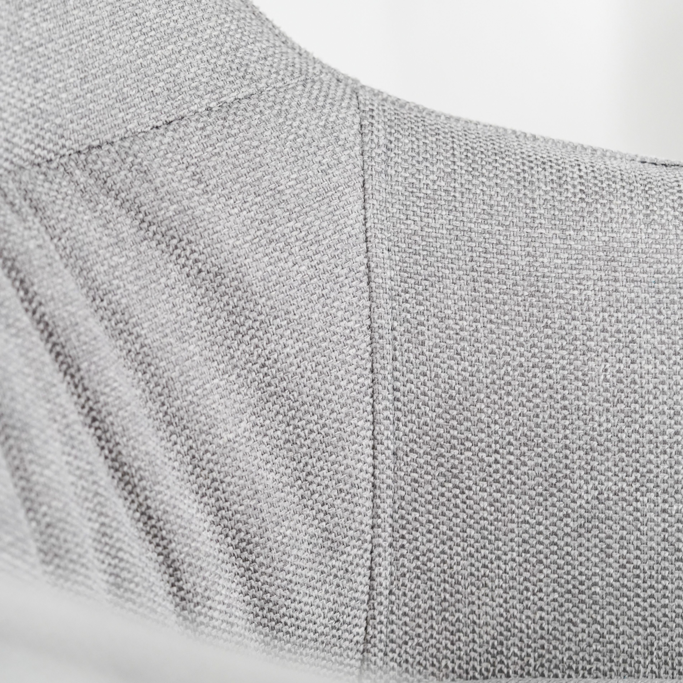 Set di sedie imbottite "Anemone" poltrone moderne da soggiorno in tessuto