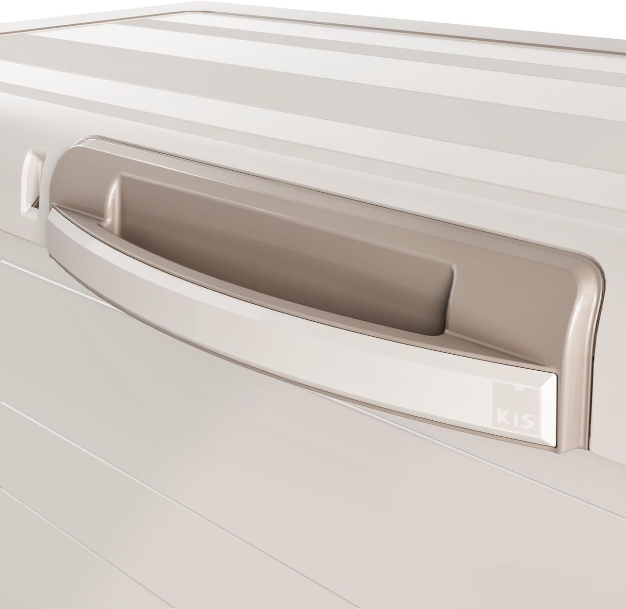 Cassapanca in resina bianca e beige "Gulliver" forziere con contenitore 300 Lt