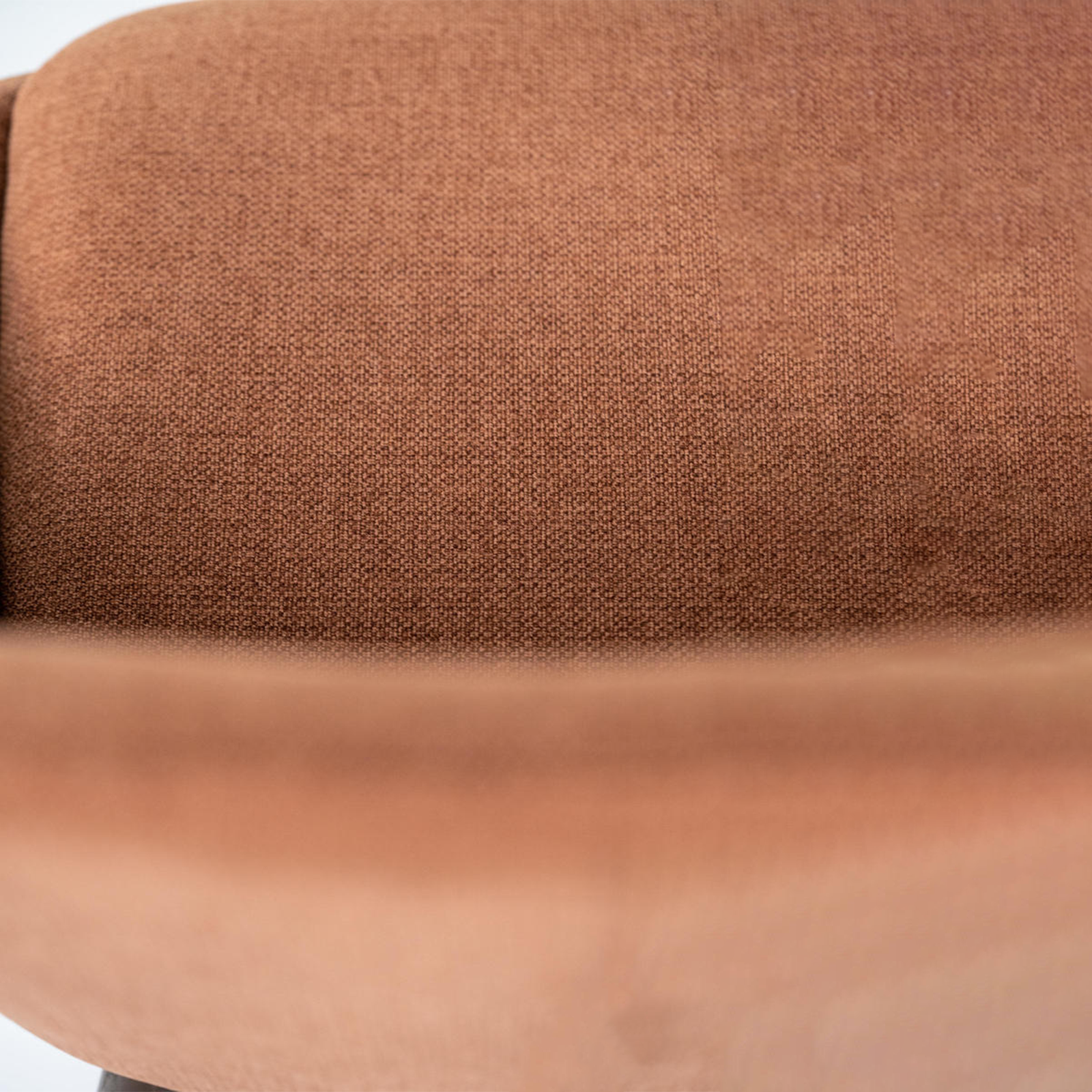 Set di sedie moderne da pranzo in tessuto "Zaira" struttura in legno cm 49x58 85h