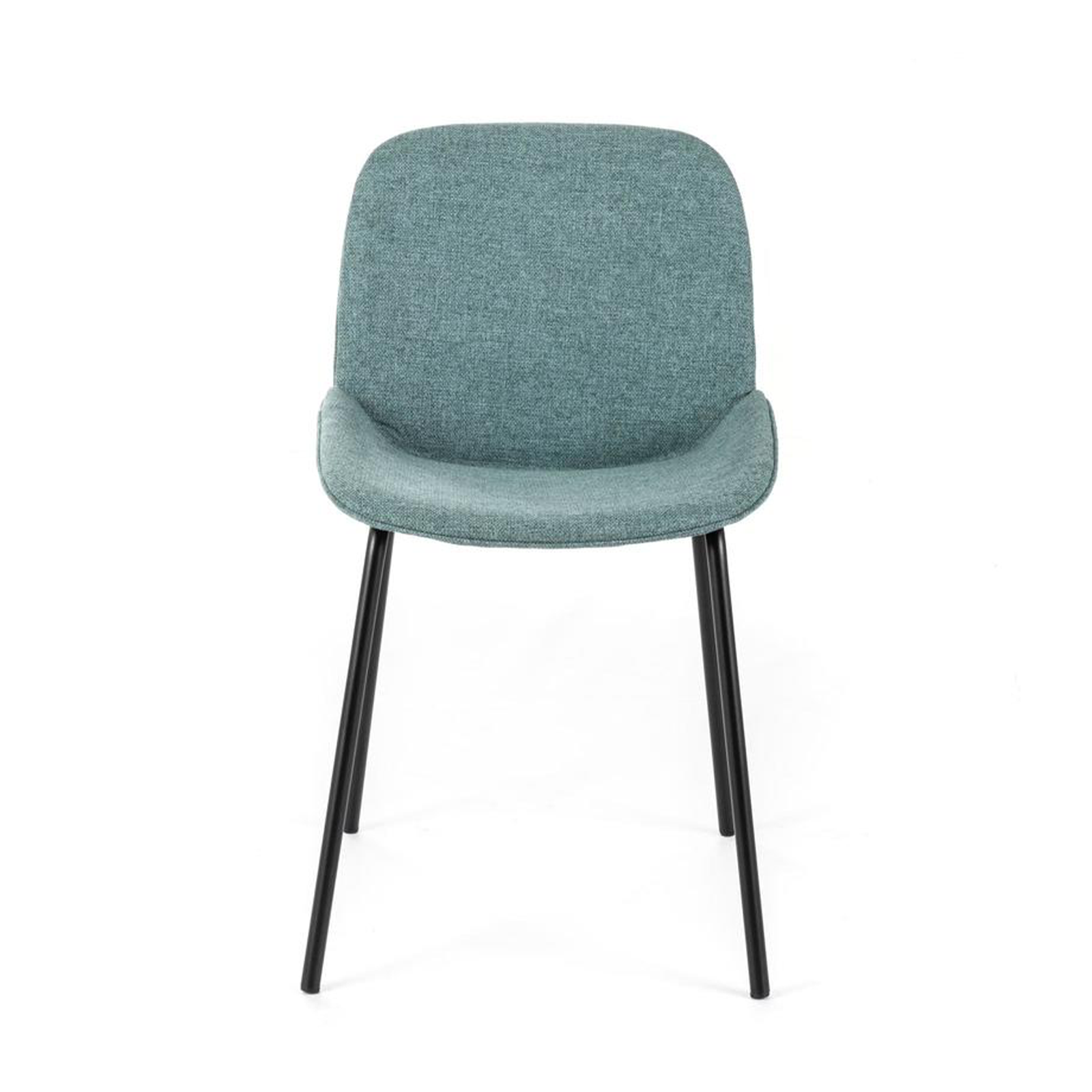 Silla elegante y moderna de tela "Eva" 46x57 cm 80h