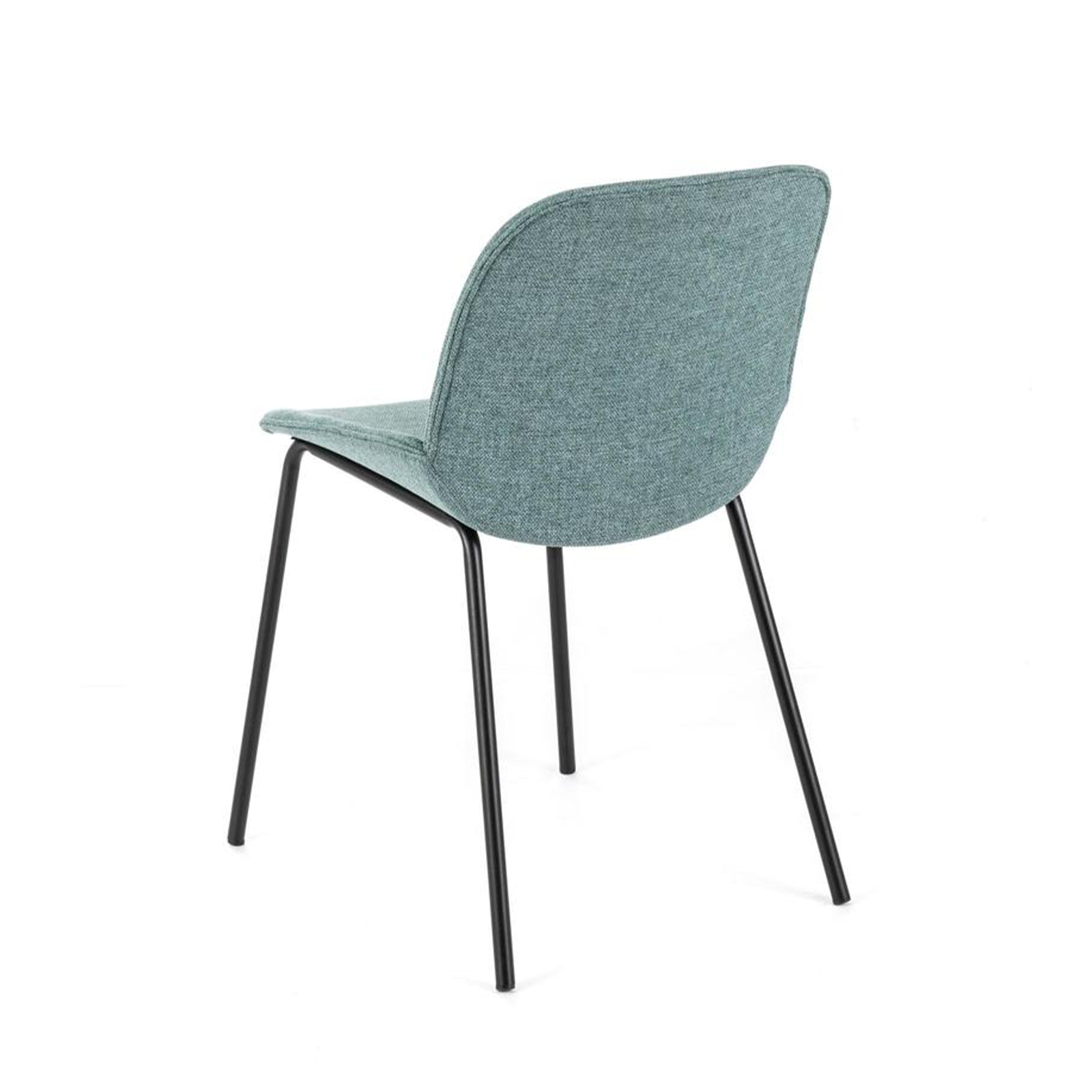Silla elegante y moderna de tela "Eva" 46x57 cm 80h
