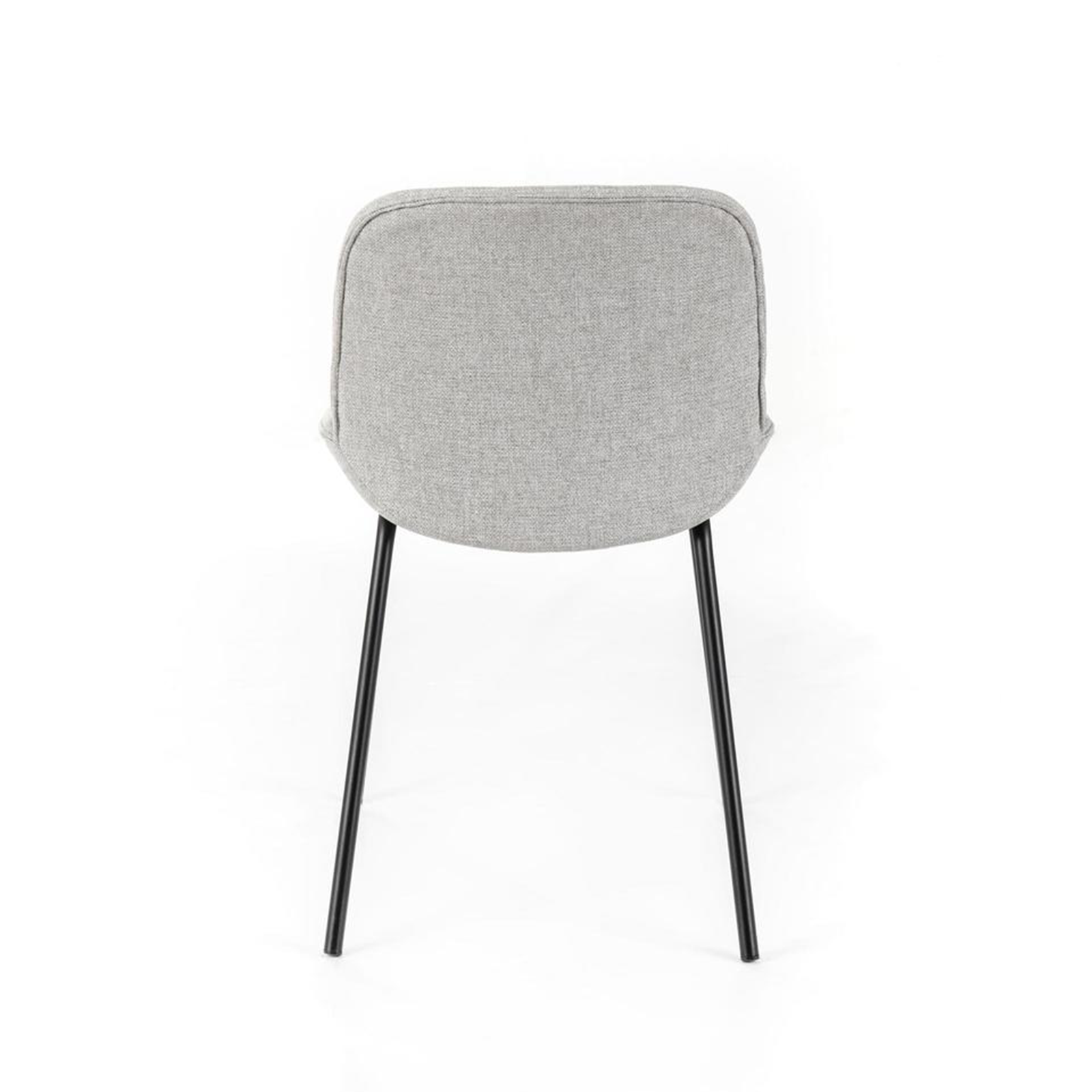 Silla elegante y moderna de tela "Eva" 46x57 cm 80h