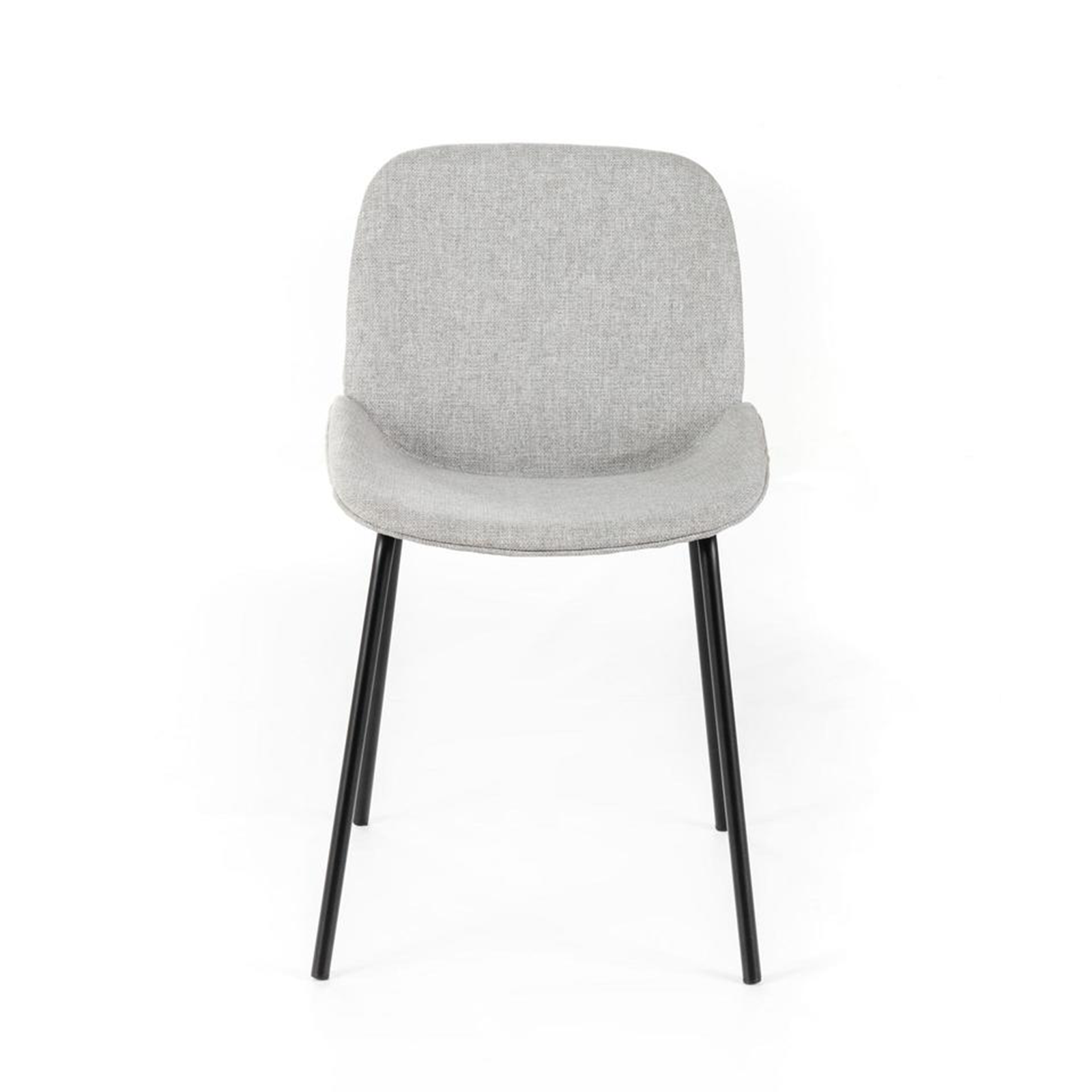 Silla elegante y moderna de tela "Eva" 46x57 cm 80h