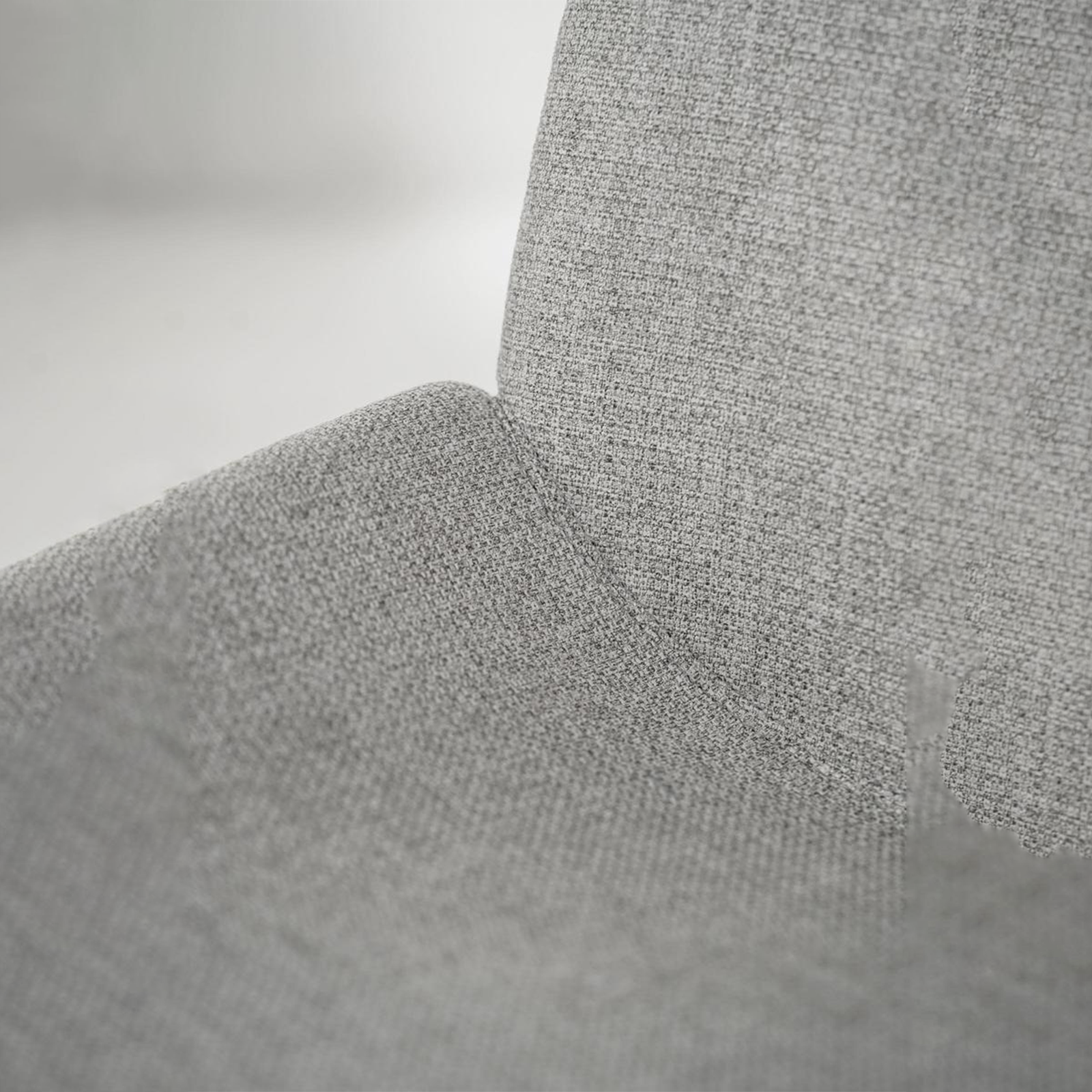 Silla elegante y moderna de tela "Eva" 46x57 cm 80h