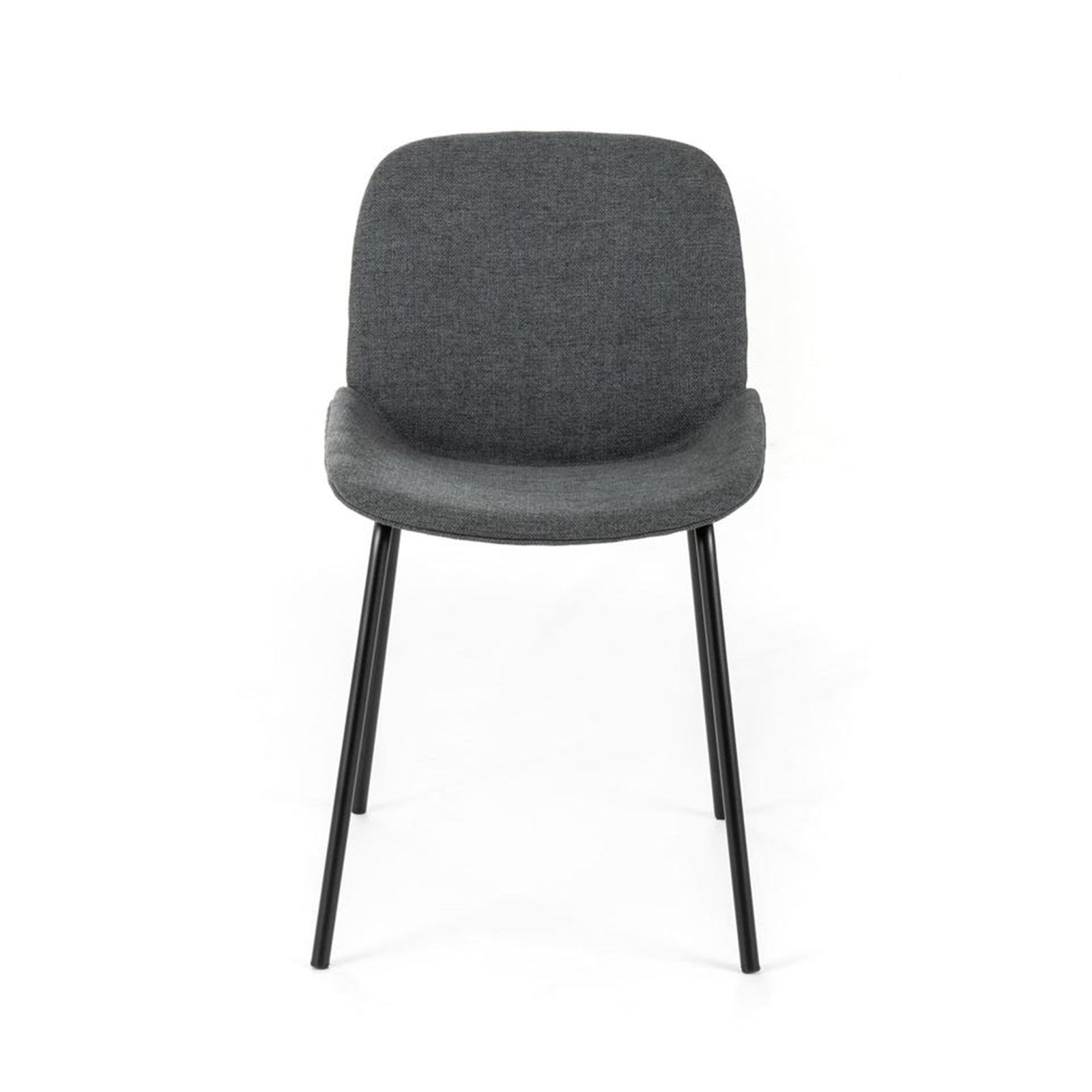 Silla elegante y moderna de tela "Eva" 46x57 cm 80h