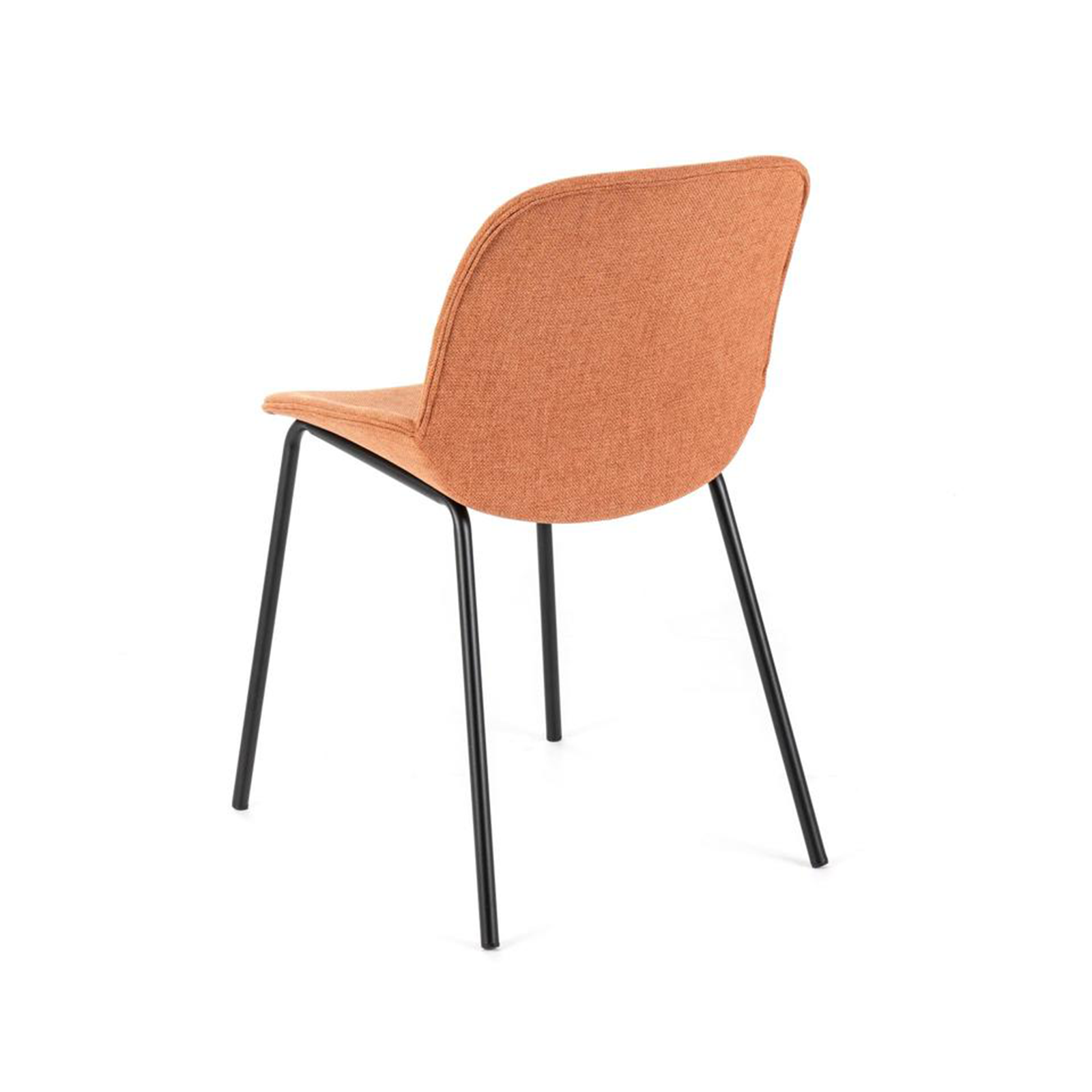 Silla elegante y moderna de tela "Eva" 46x57 cm 80h