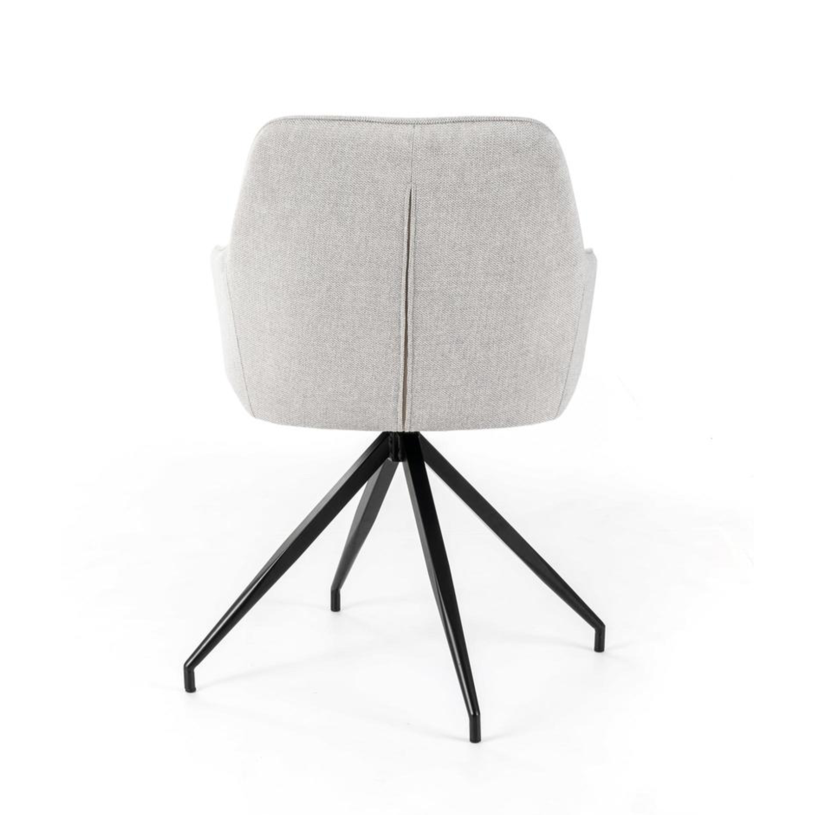 Set di sedie imbottite "Anemone" poltrone moderne da soggiorno in tessuto