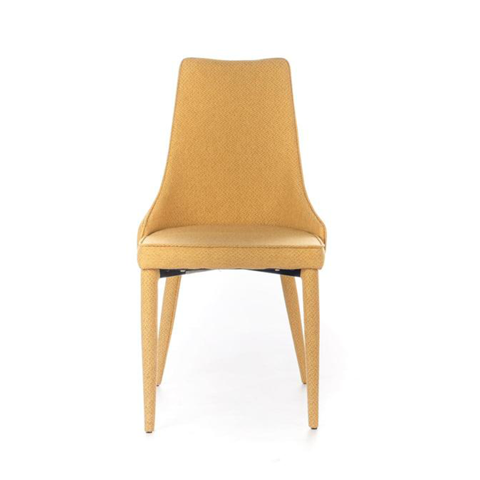 Set di sedie imbottite "Edera" poltrone moderne in tessuto cm 46x46 91h