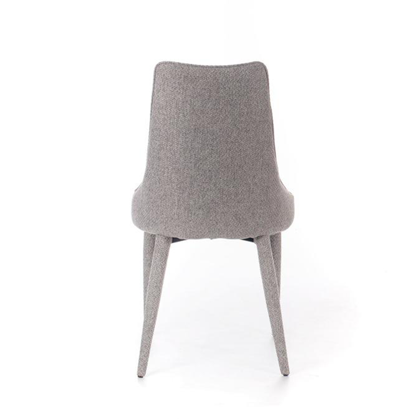 Set di sedie imbottite "Edera" poltrone moderne in tessuto cm 46x46 91h