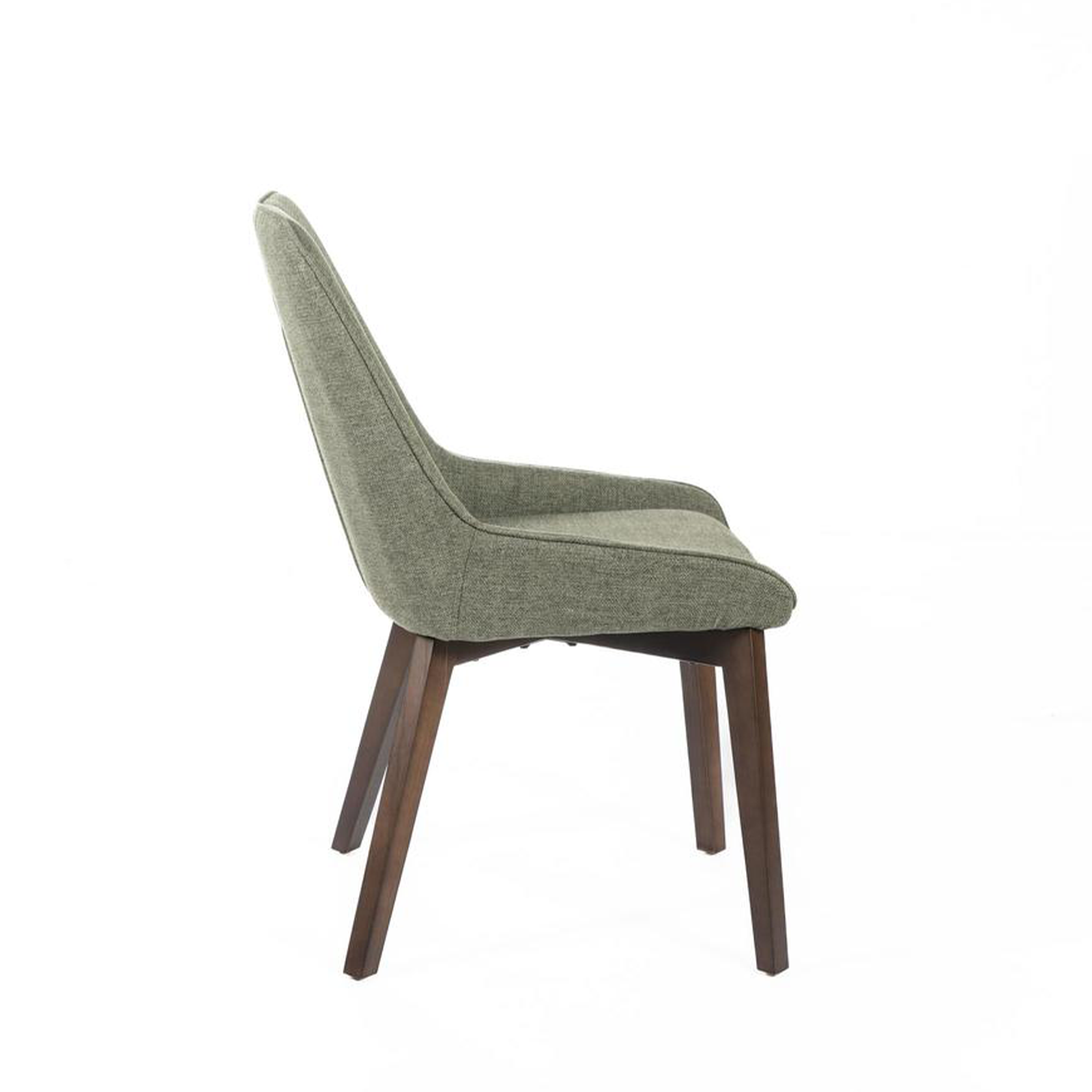 Set di sedie imbottite "Orchidea" da soggiorno moderne in tessuto cm 49,5x62 87h