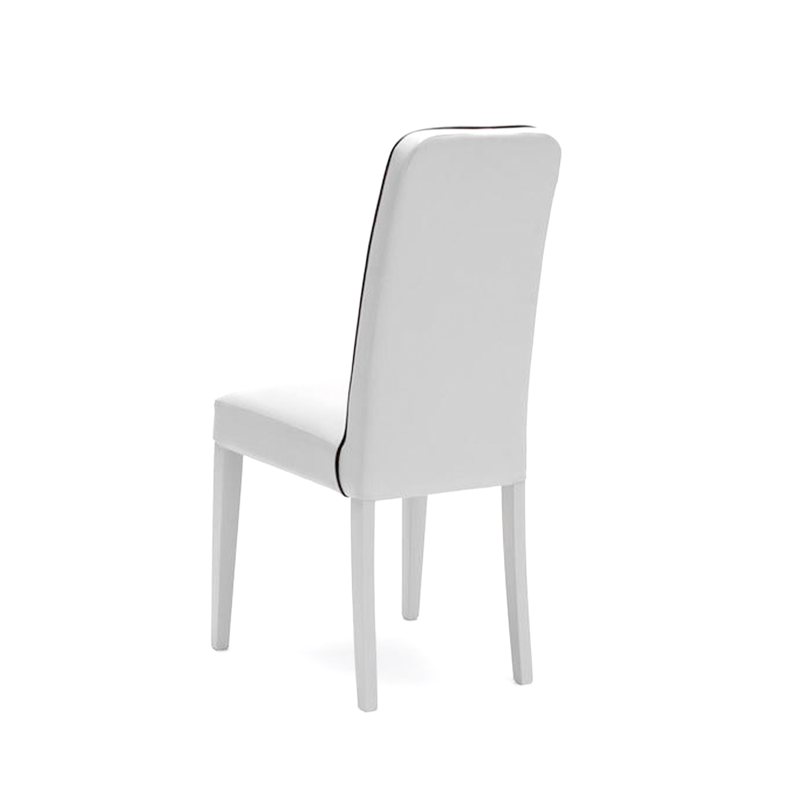 Chaise moderne rembourrée "Anita" en simili cuir 46x59 99h cm