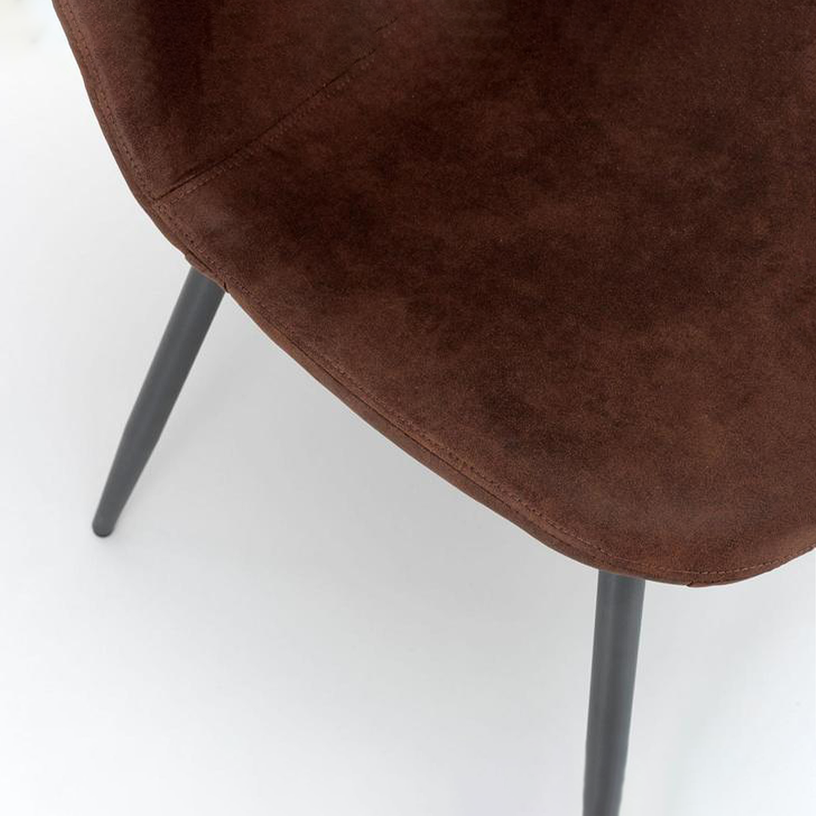 Set di sedie imbottite "Ginestra" moderni in similpelle cm 50x44 84h