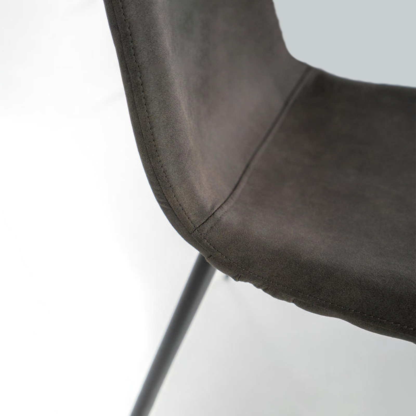 Set di sedie imbottite "Ginestra" moderni in similpelle cm 50x44 84h