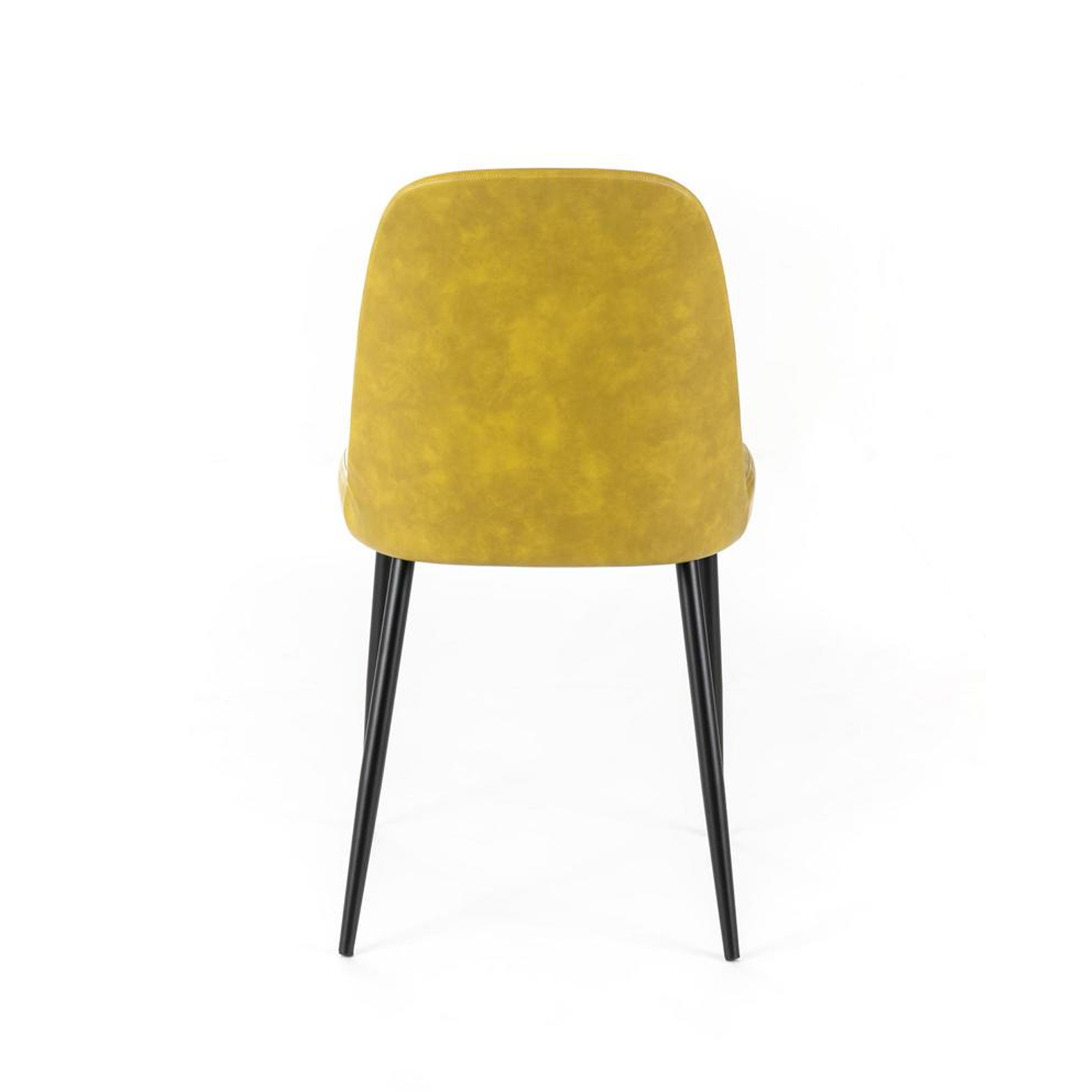 Chaise moderne rembourrée en simili cuir "Tamara" soft touch 45x52 cm 85h