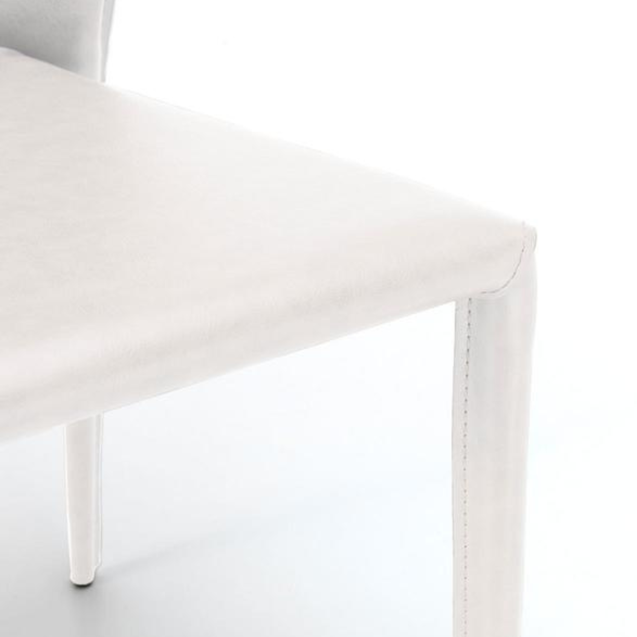 Set di sedie moderne in similcuoio "Glicine" da soggiorno eleganti cm 56x49 82h