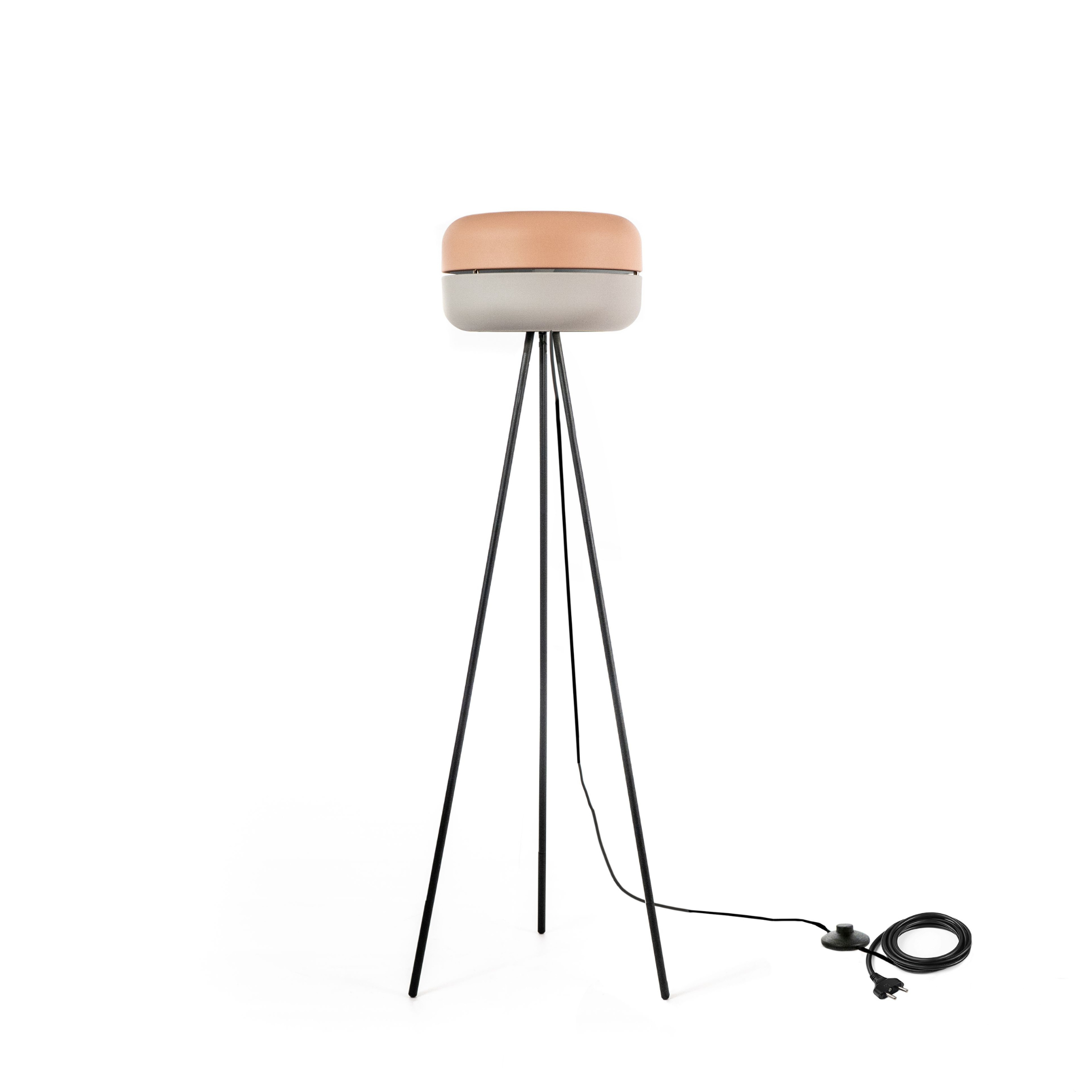 Lampada in metallo con paralume "Spica" da terra tavolo e sospesa