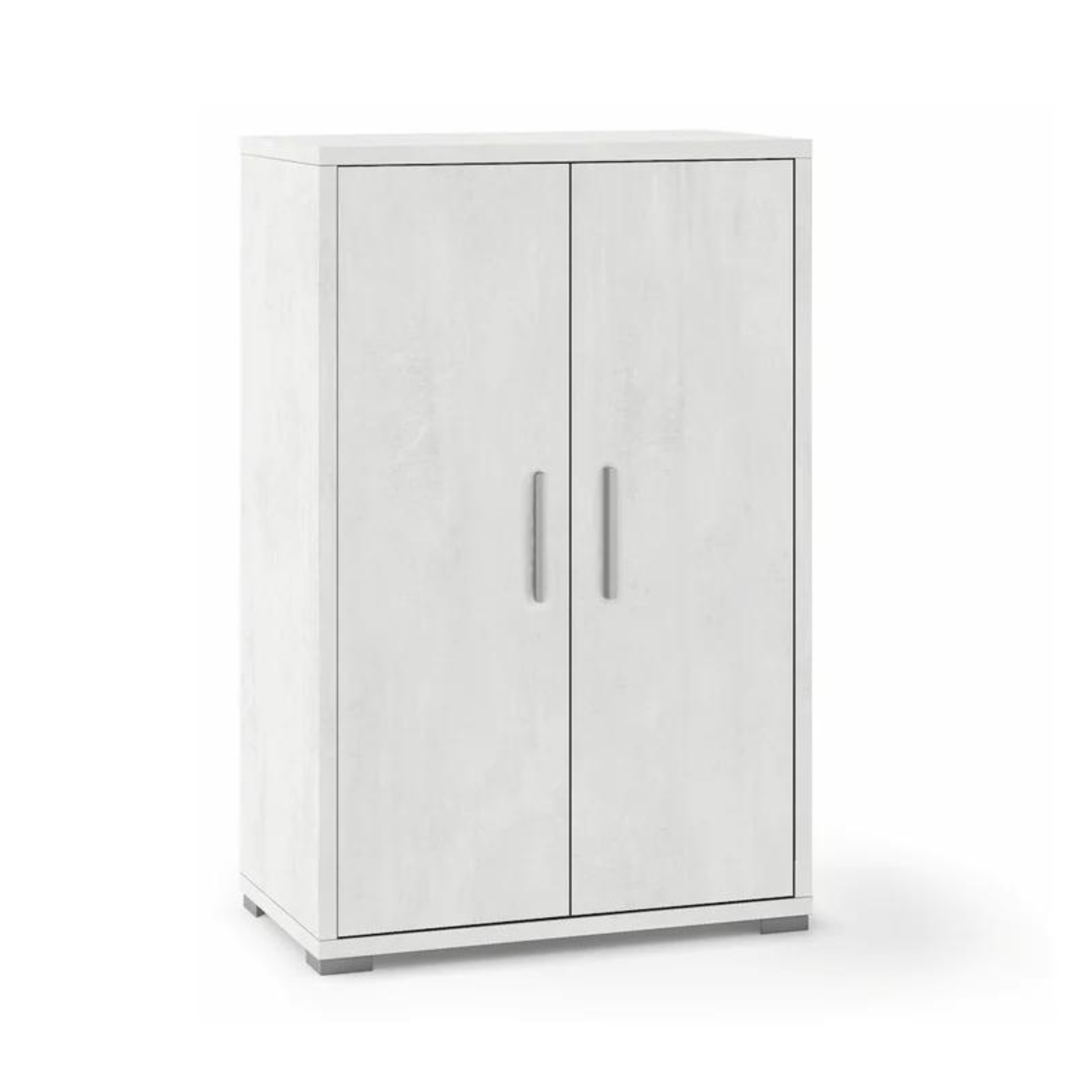 Mueble 2 puertas con estantes regulables "Charme" armario multiusos 71x41 cm 110h