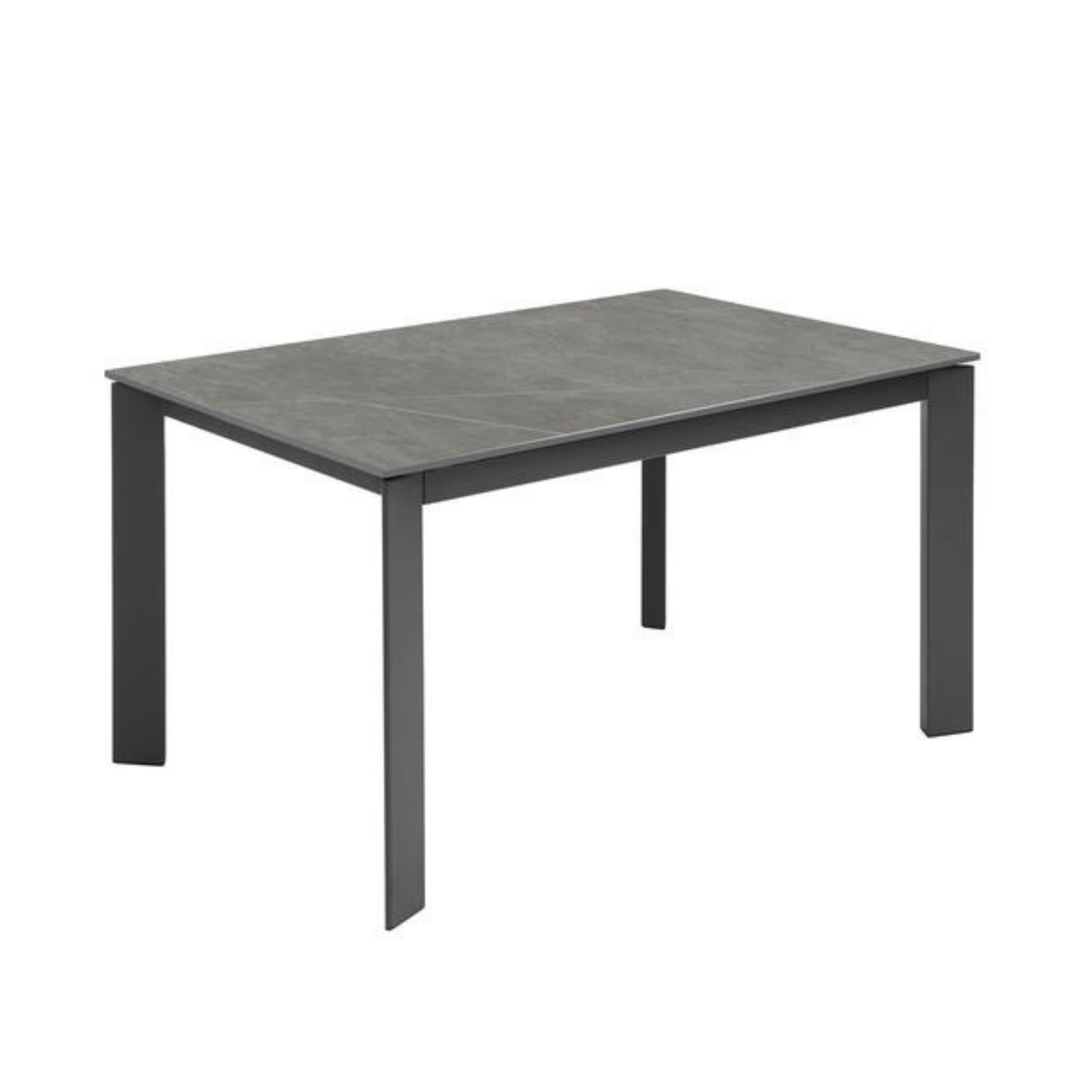 Tavolo allungabile moderno in ceramica "Eagle" effetto marmo cm 140/190x90 76h