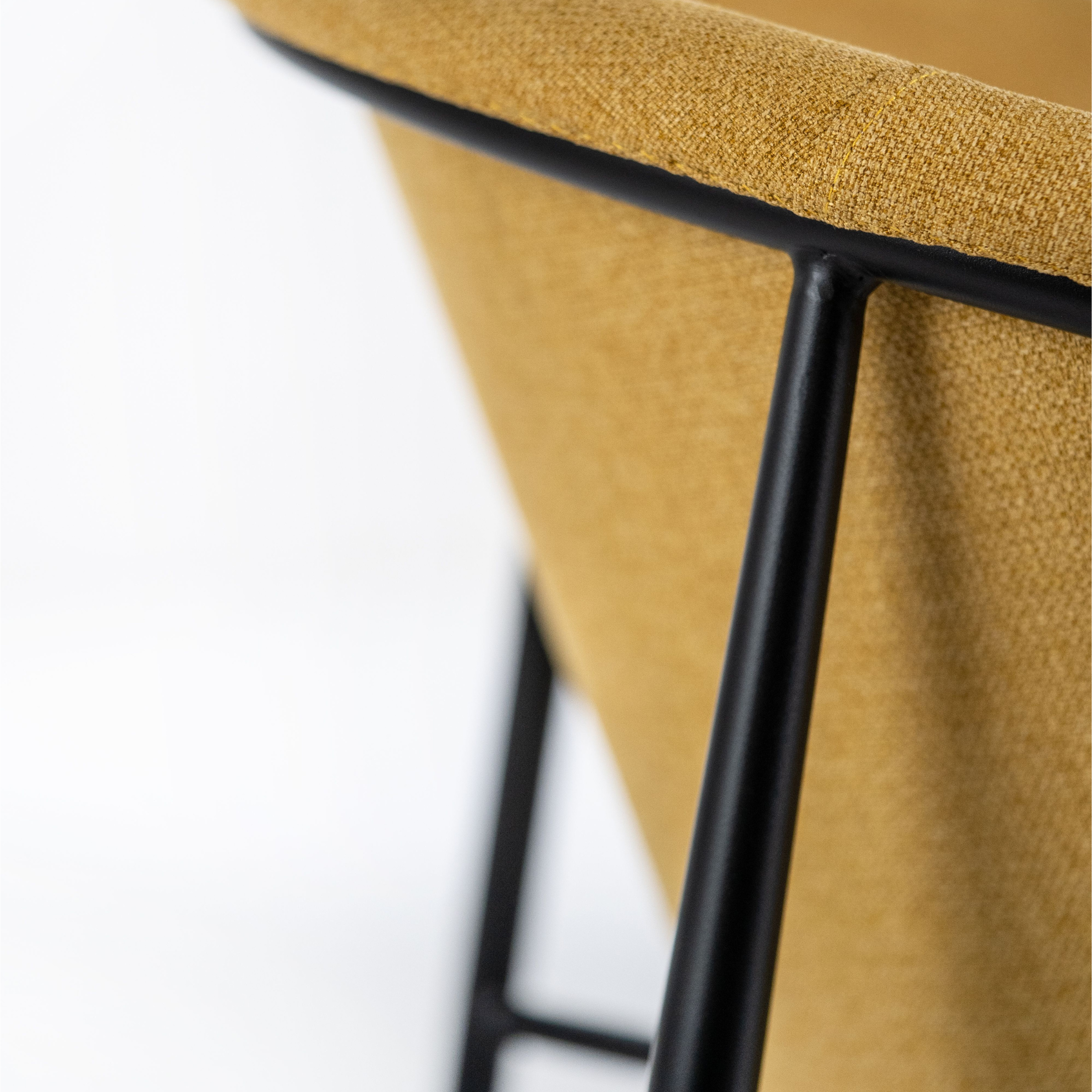 Chaise en tissu "Nari", élégant fauteuil moderne 56x58 79h cm