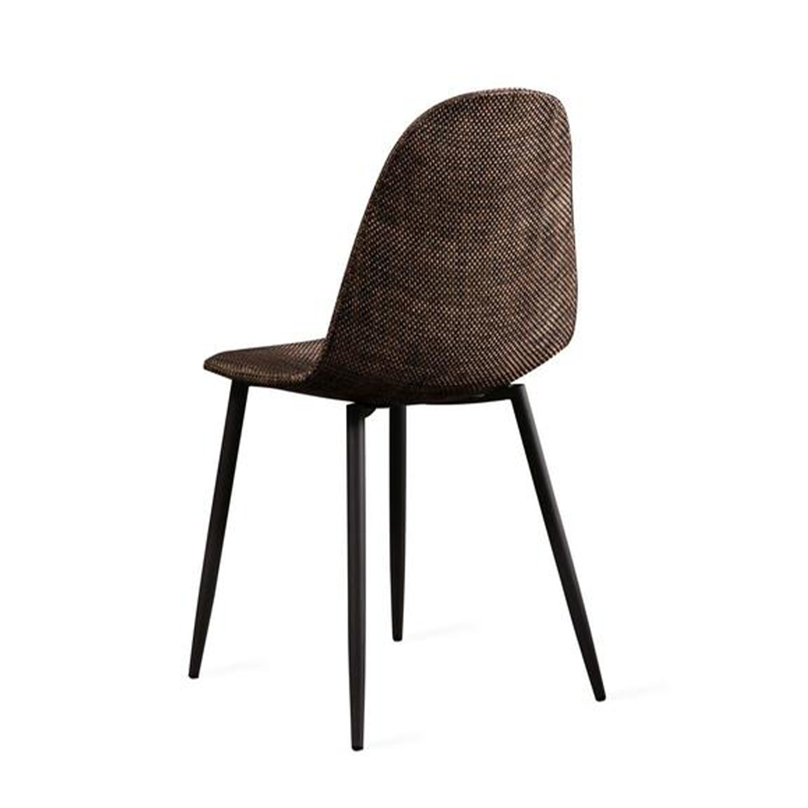 Set di sedie da pranzo in similcuoio "Florida" rattan vintage