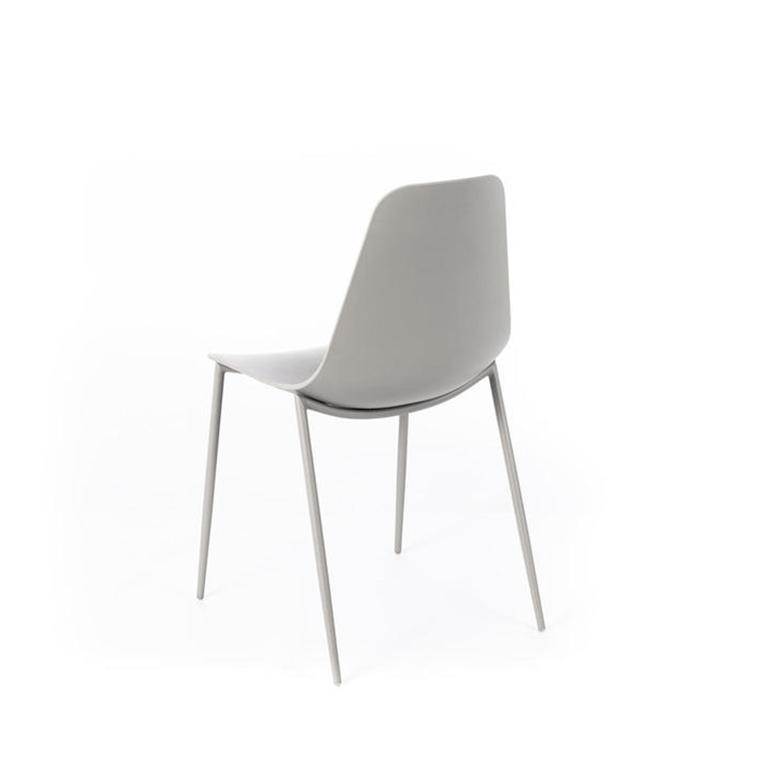 Chaise de salon moderne "Frida" en polypropylène 48,5x49 cm 88h