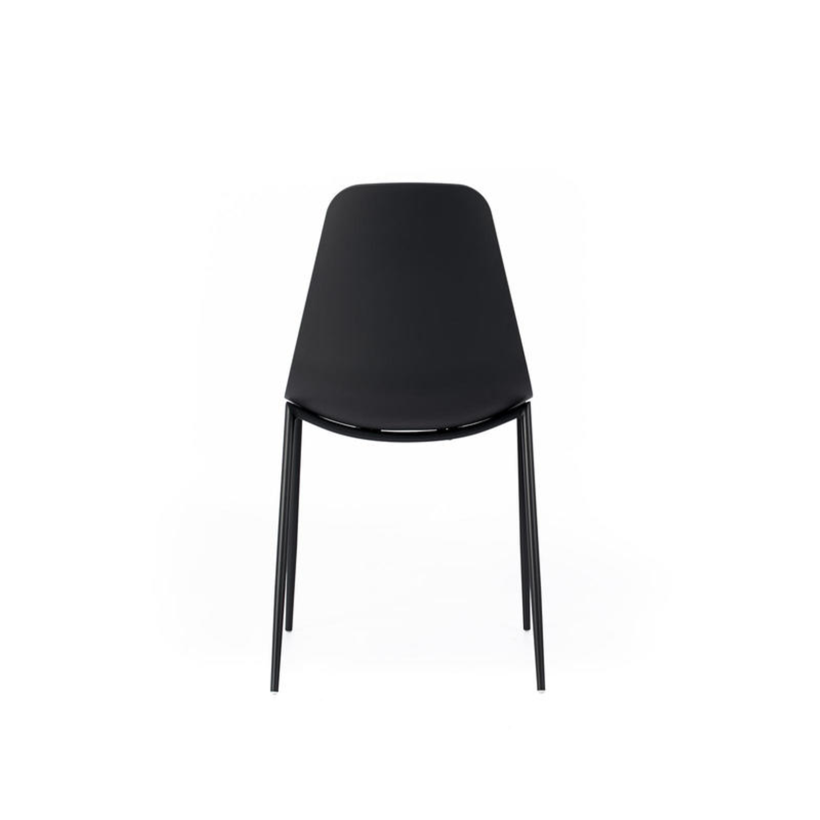 Chaise de salon moderne "Frida" en polypropylène 48,5x49 cm 88h