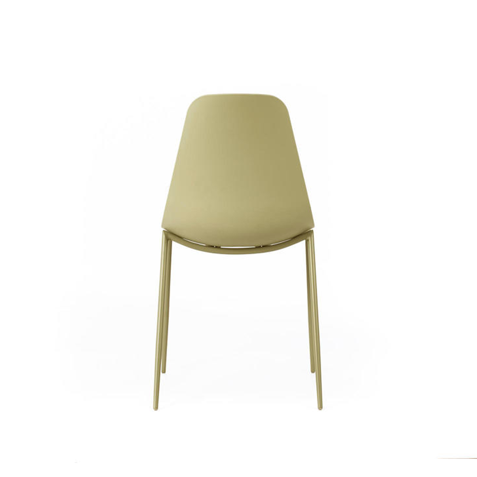 Chaise de salon moderne "Frida" en polypropylène 48,5x49 cm 88h