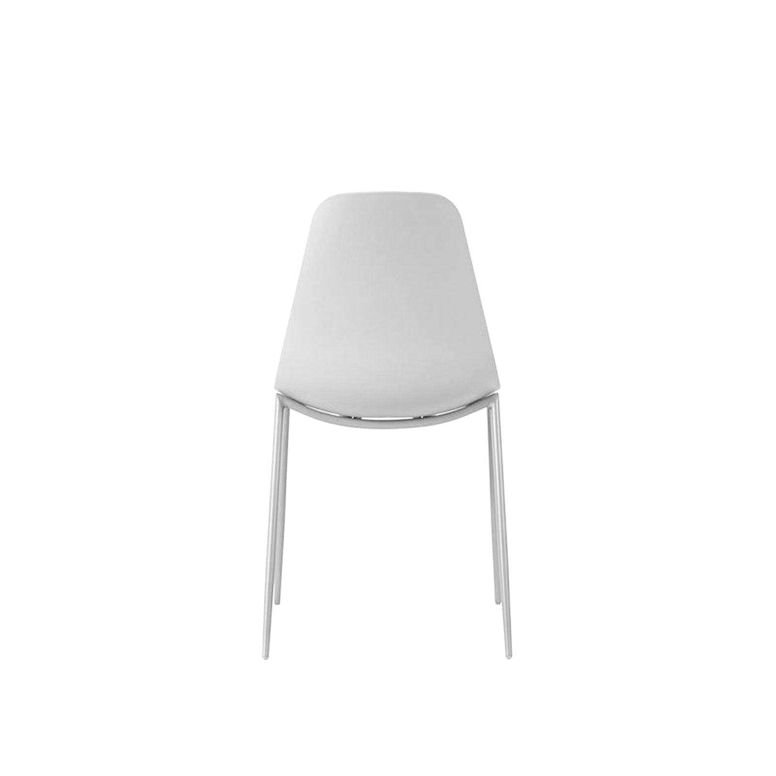 Chaise de salon moderne "Frida" en polypropylène 48,5x49 cm 88h
