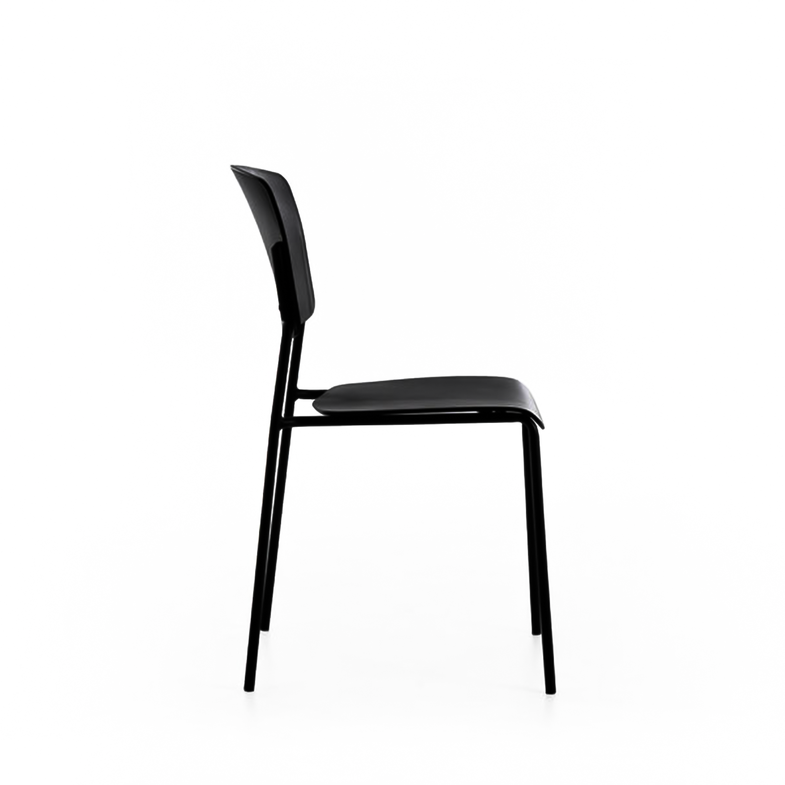 Sedia in polipropilene "Mars" impilabile moderna cm 52x52 79h