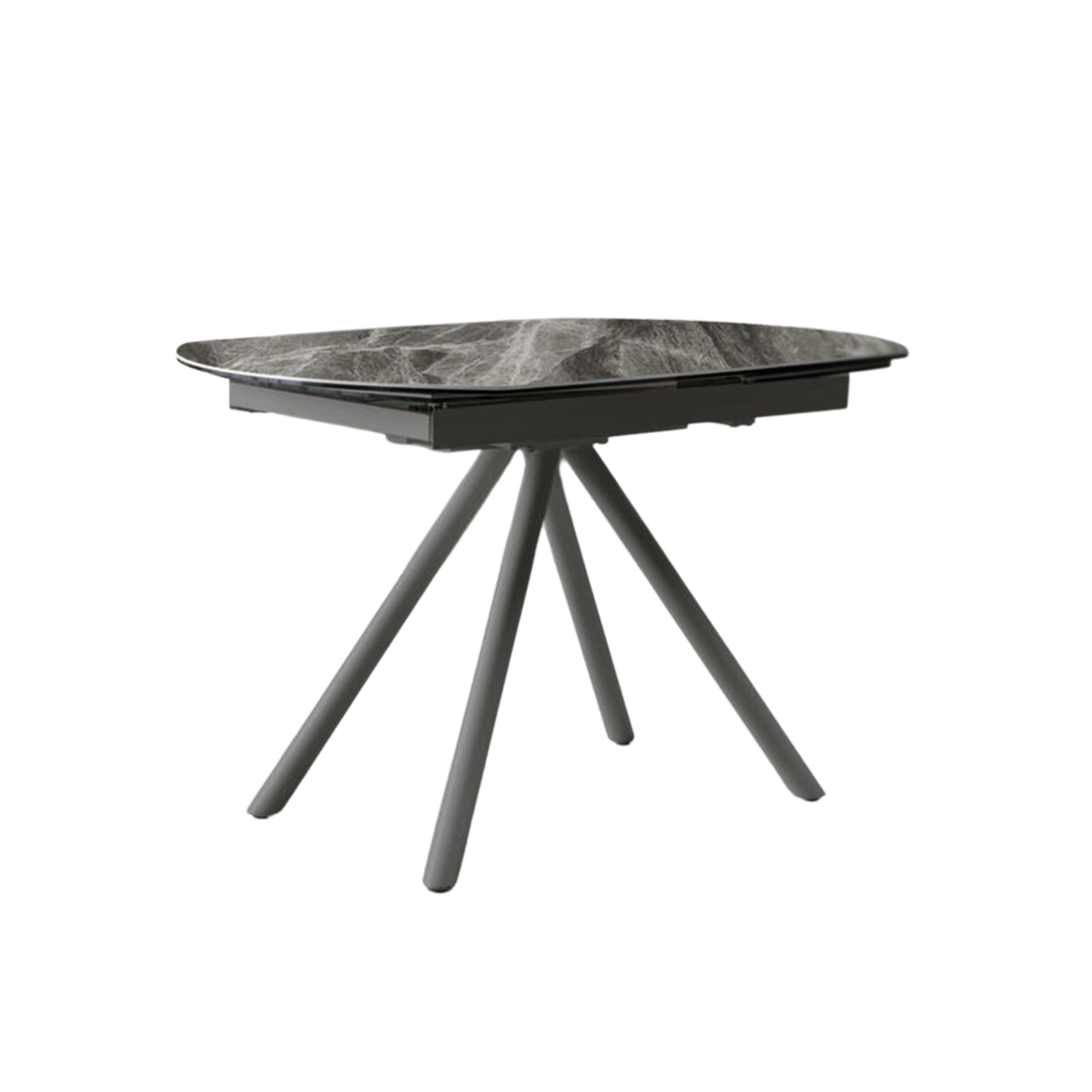 Table extensible "Kyoto Four" avec plateau en céramique 6 places 120/180x90 76h cm