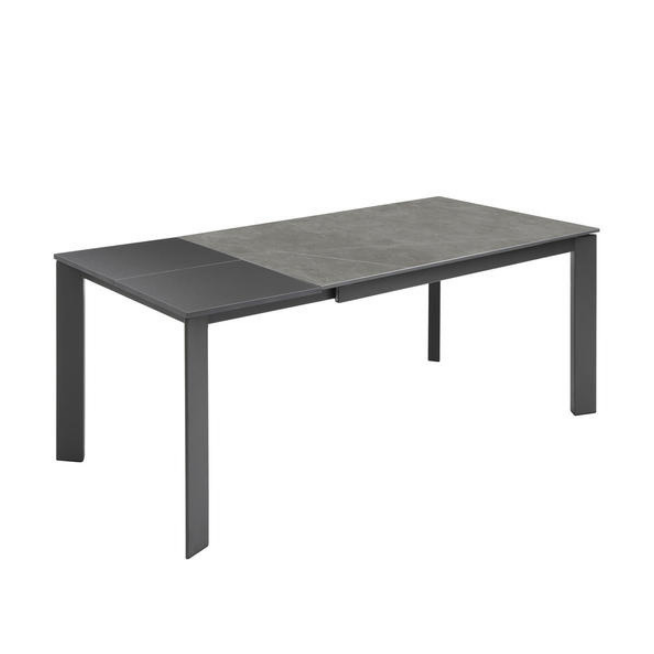 Tavolo allungabile moderno in ceramica "Eagle" effetto marmo cm 140/190x90 76h