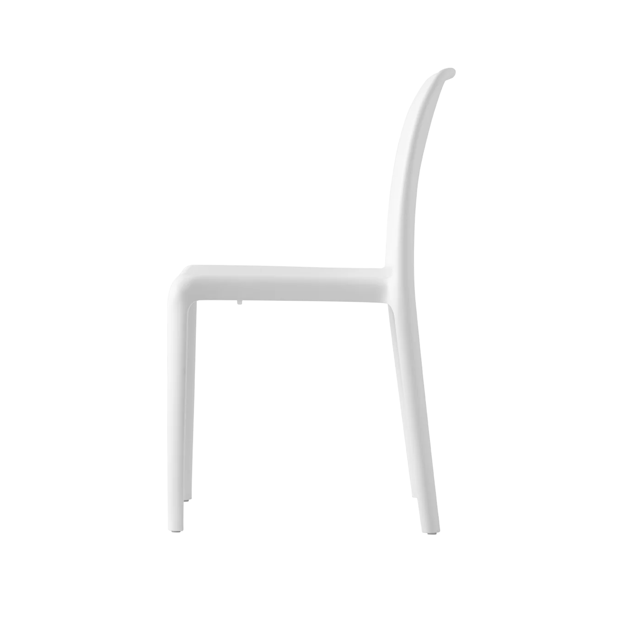 Silla apilable en polipropileno "Bayo" para interior y exterior 54x52 cm 81h