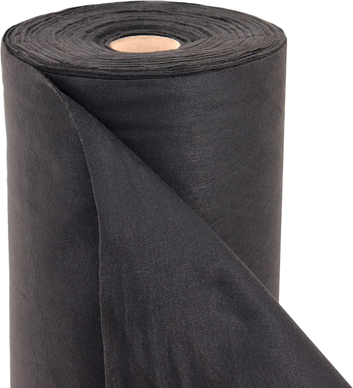 Telo per pacciamatura in TNT nero anti erbacce e UV permeabile