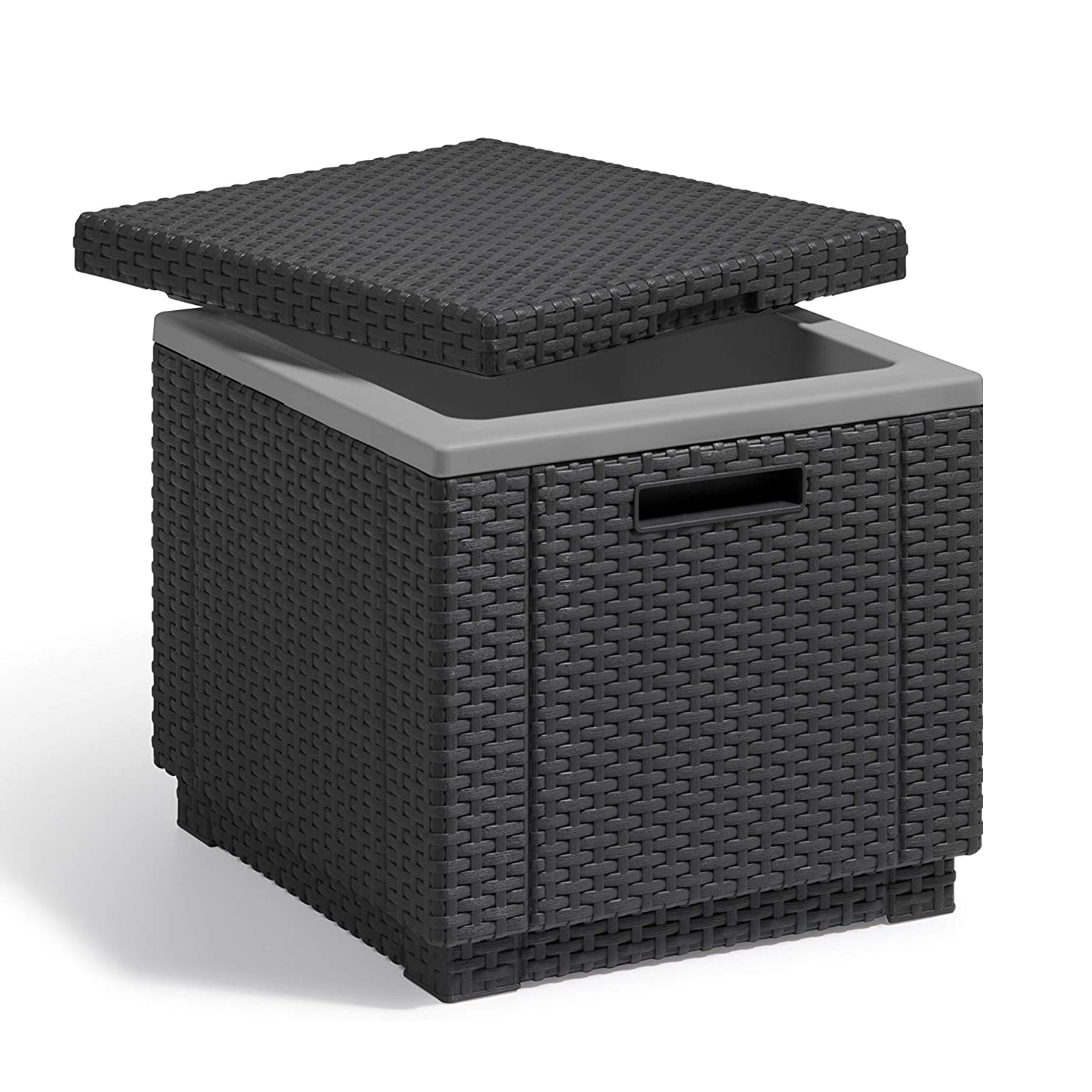 Table de glace d'extérieur "Alaska" en résine 42x42 cm 41h