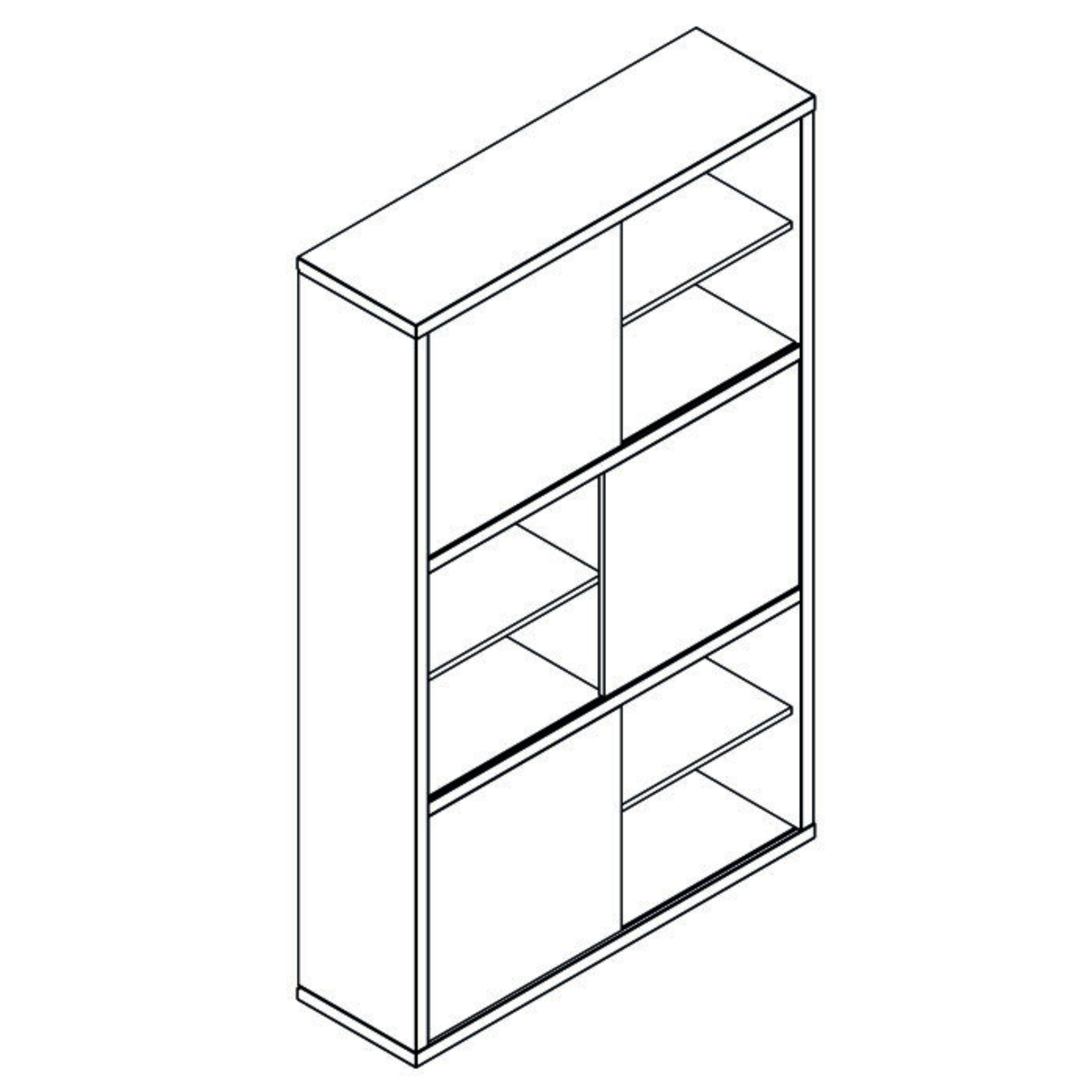 Set da ufficio "Riri" colore bianco e cemento