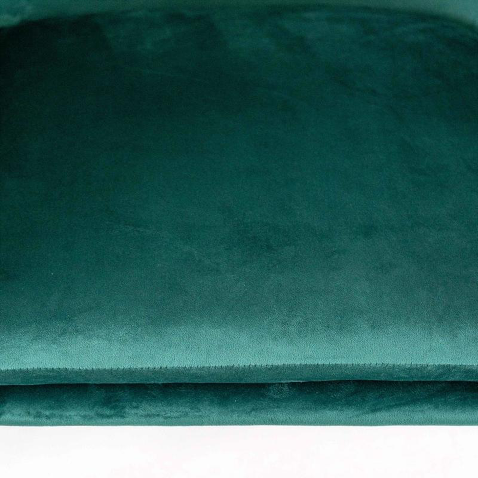 Fauteuil moderne rembourré "Gin" en velours avec pieds en métal 70x72 79h cm