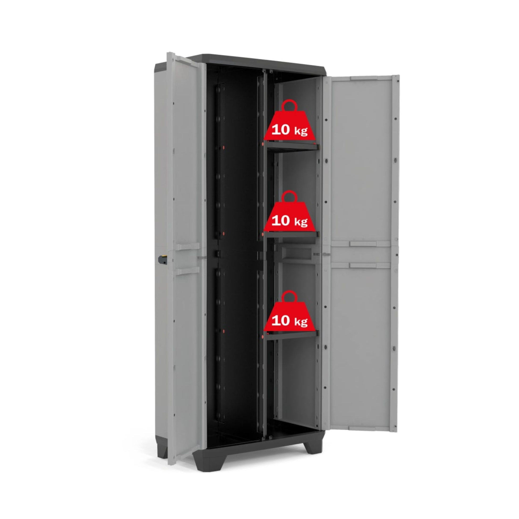 Armadio da giardino "Antonella" in plastica cm 68x39