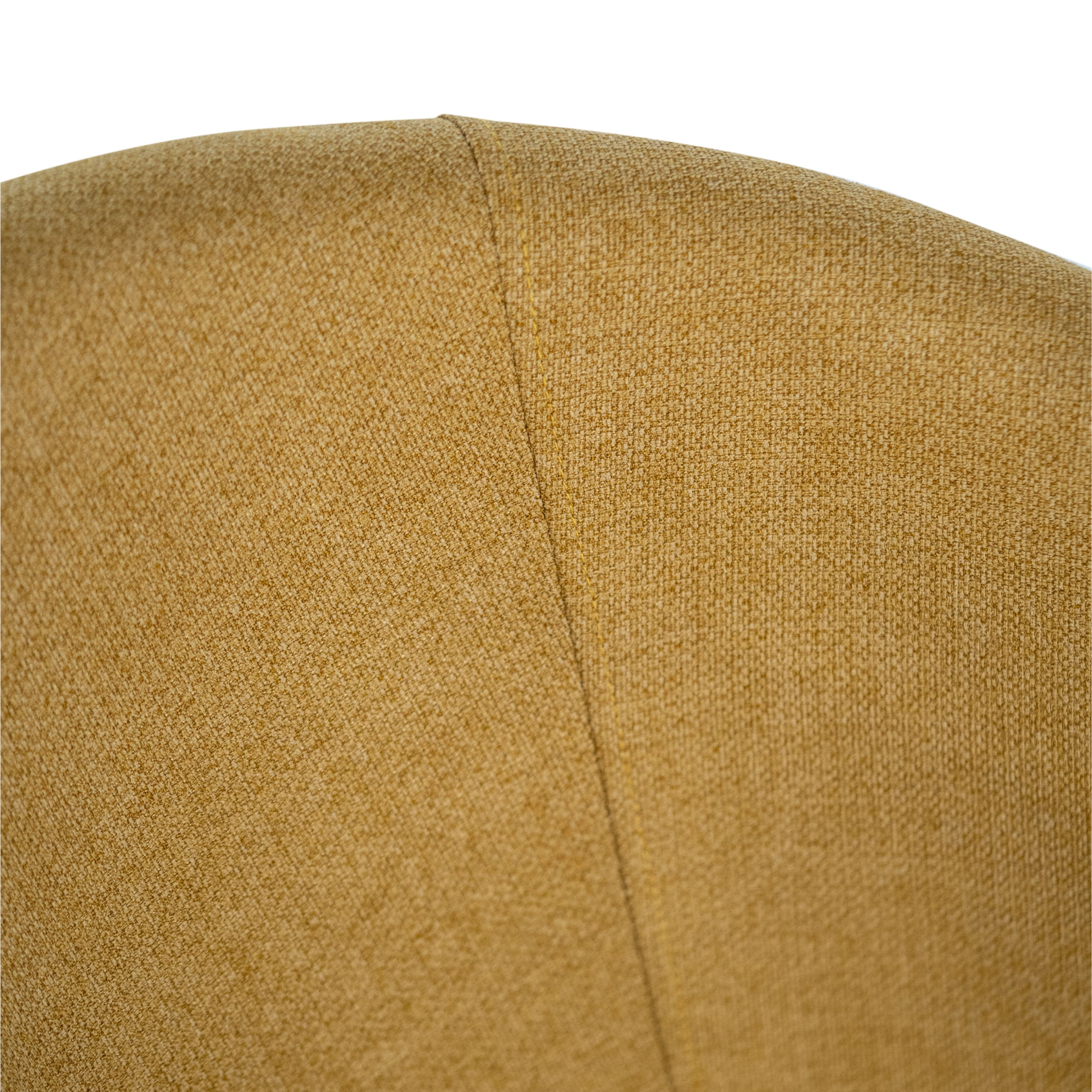 Set di sedie moderne in tessuto "Orchidea" eleganti con struttura in metallo verniciato