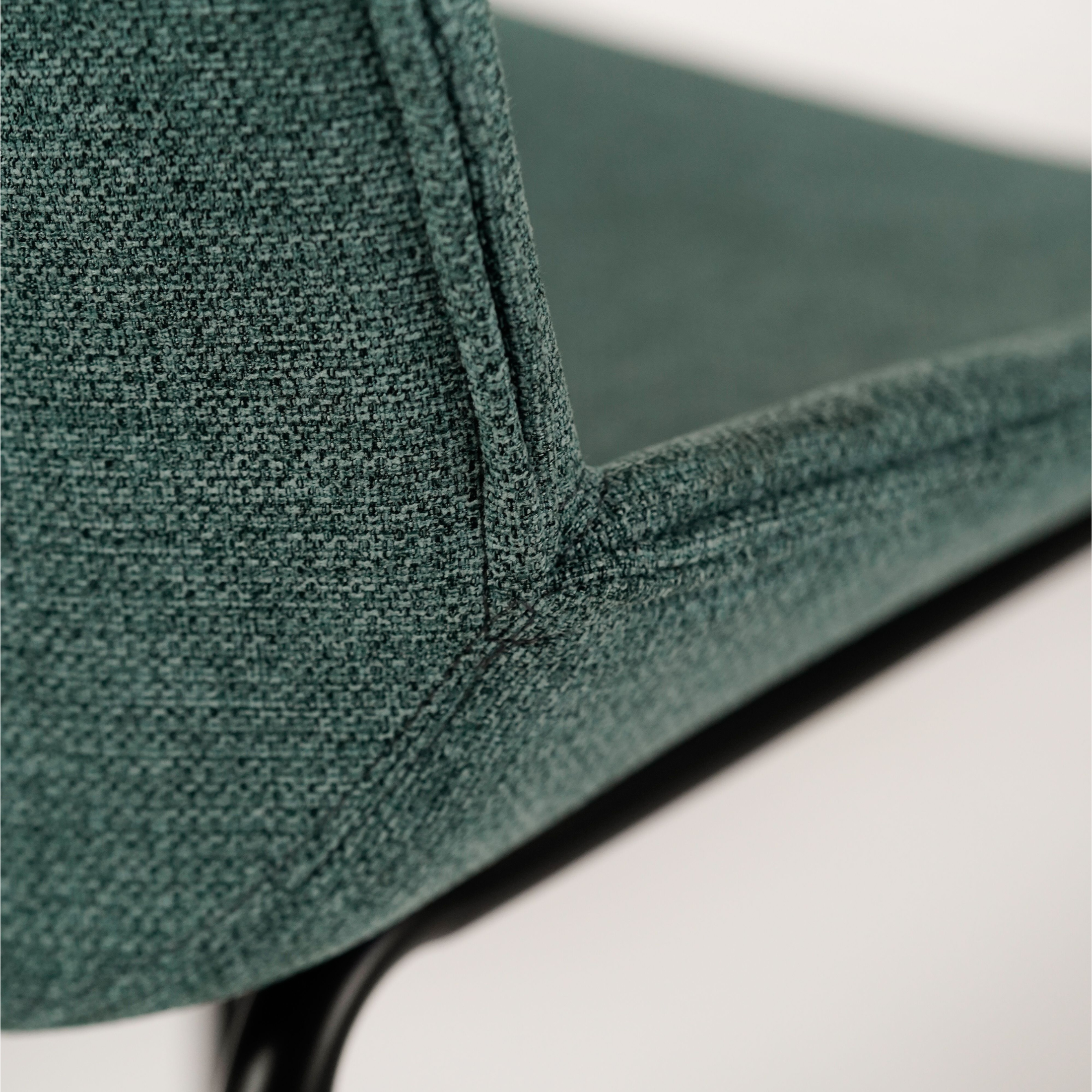 Silla elegante y moderna de tela "Eva" 46x57 cm 80h