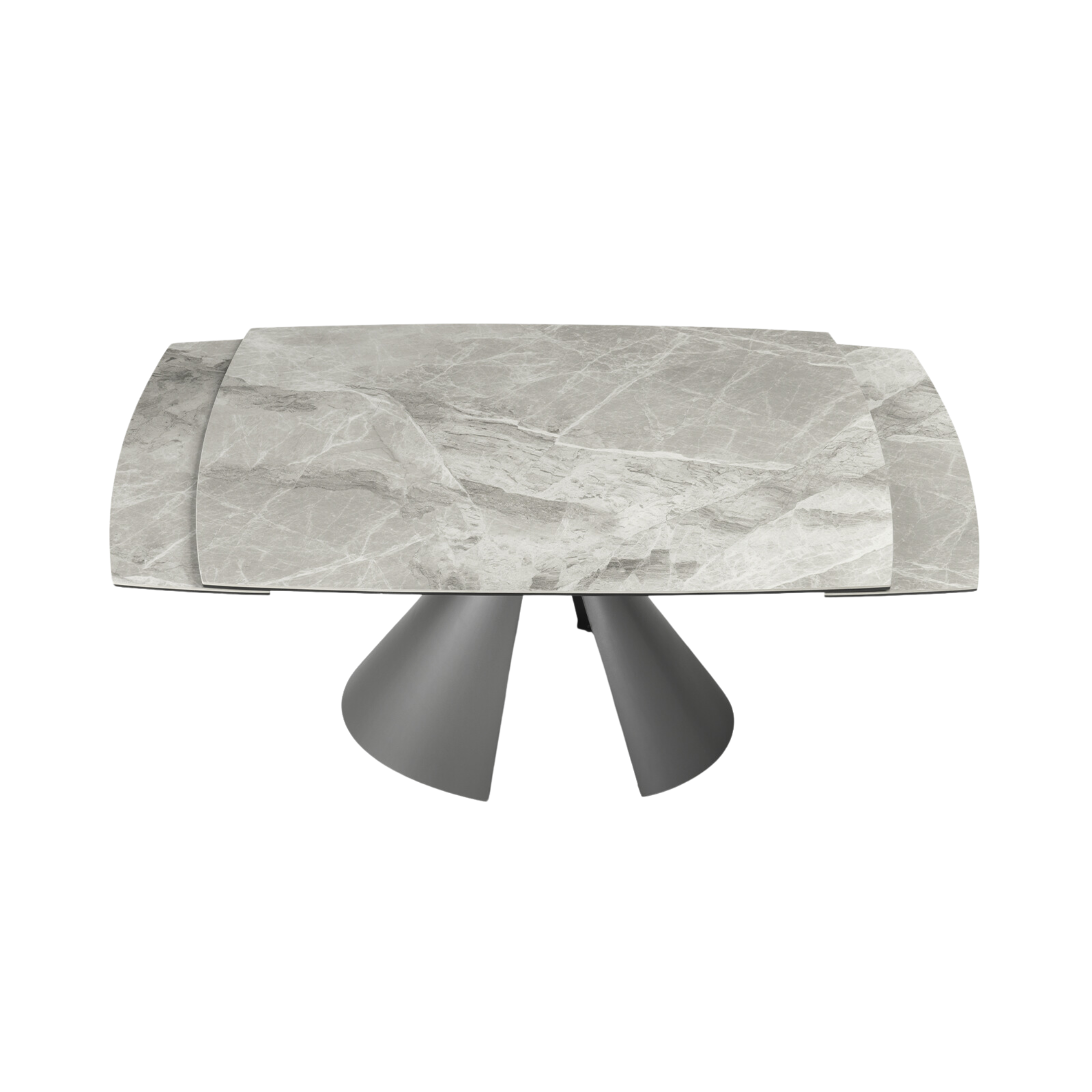 Tavolo allungabile moderno "Noel" con allunghe cm 140/200x90 76h