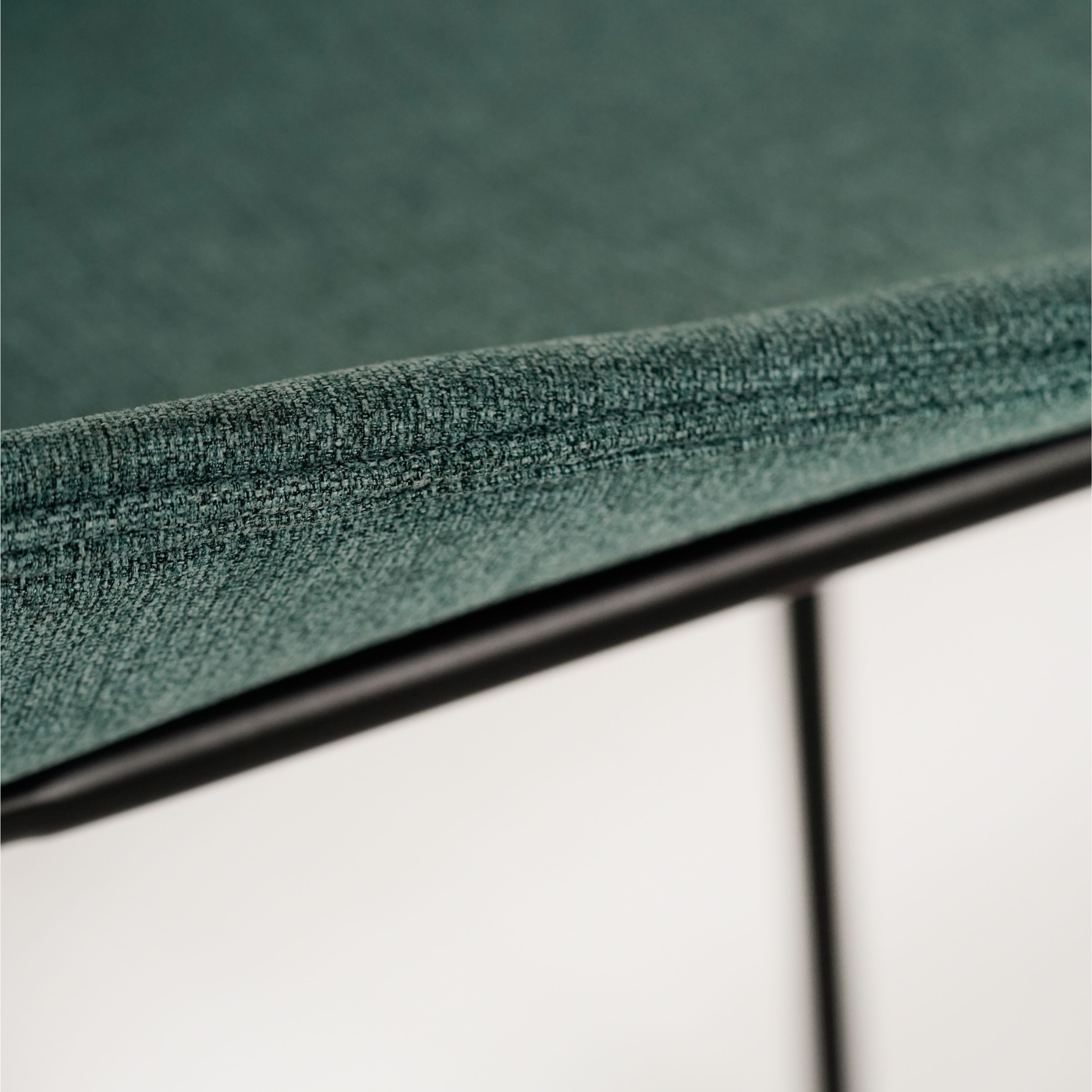 Silla elegante y moderna de tela "Eva" 46x57 cm 80h