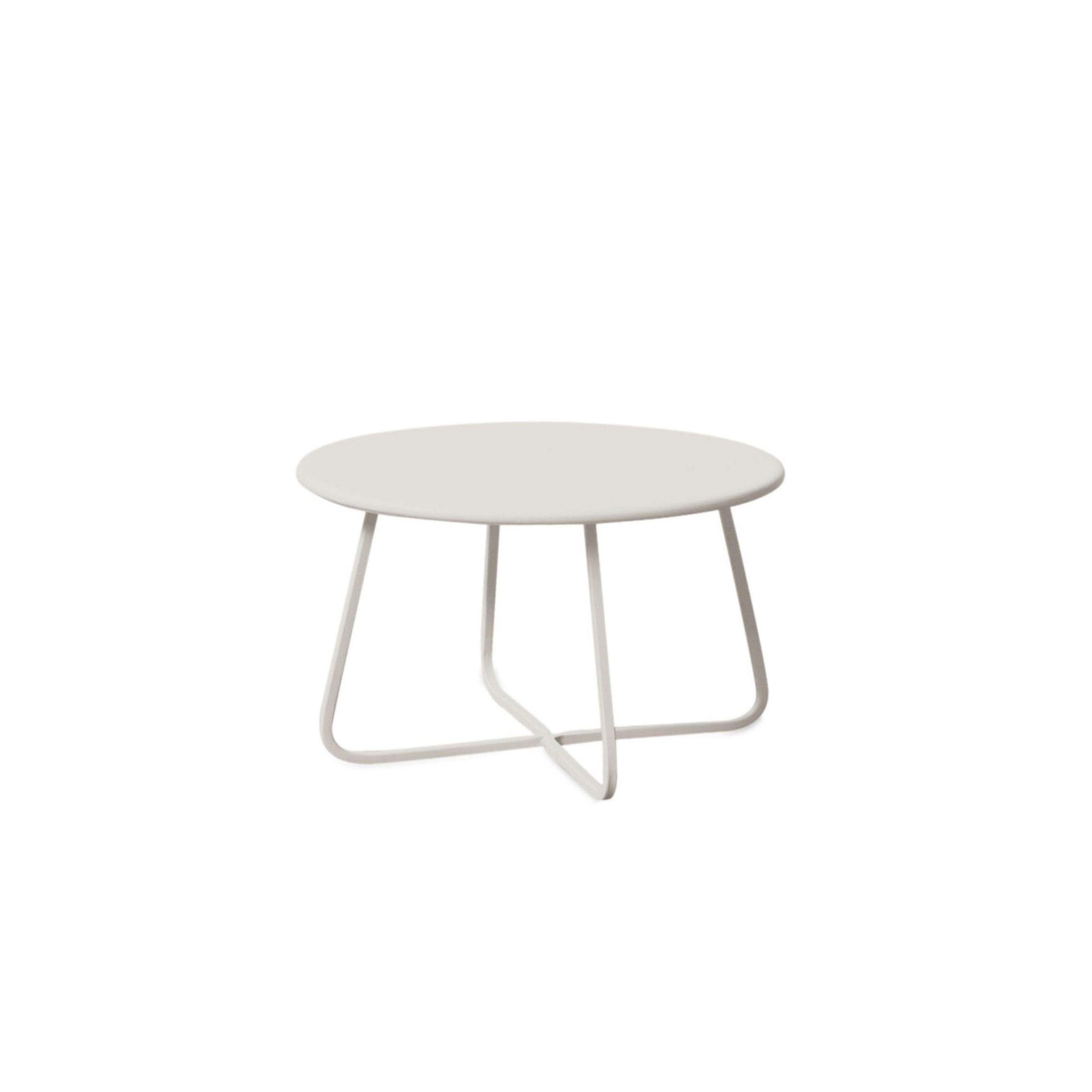 Table basse d'extérieur en métal "Daisy14" 65x65 cm 40h