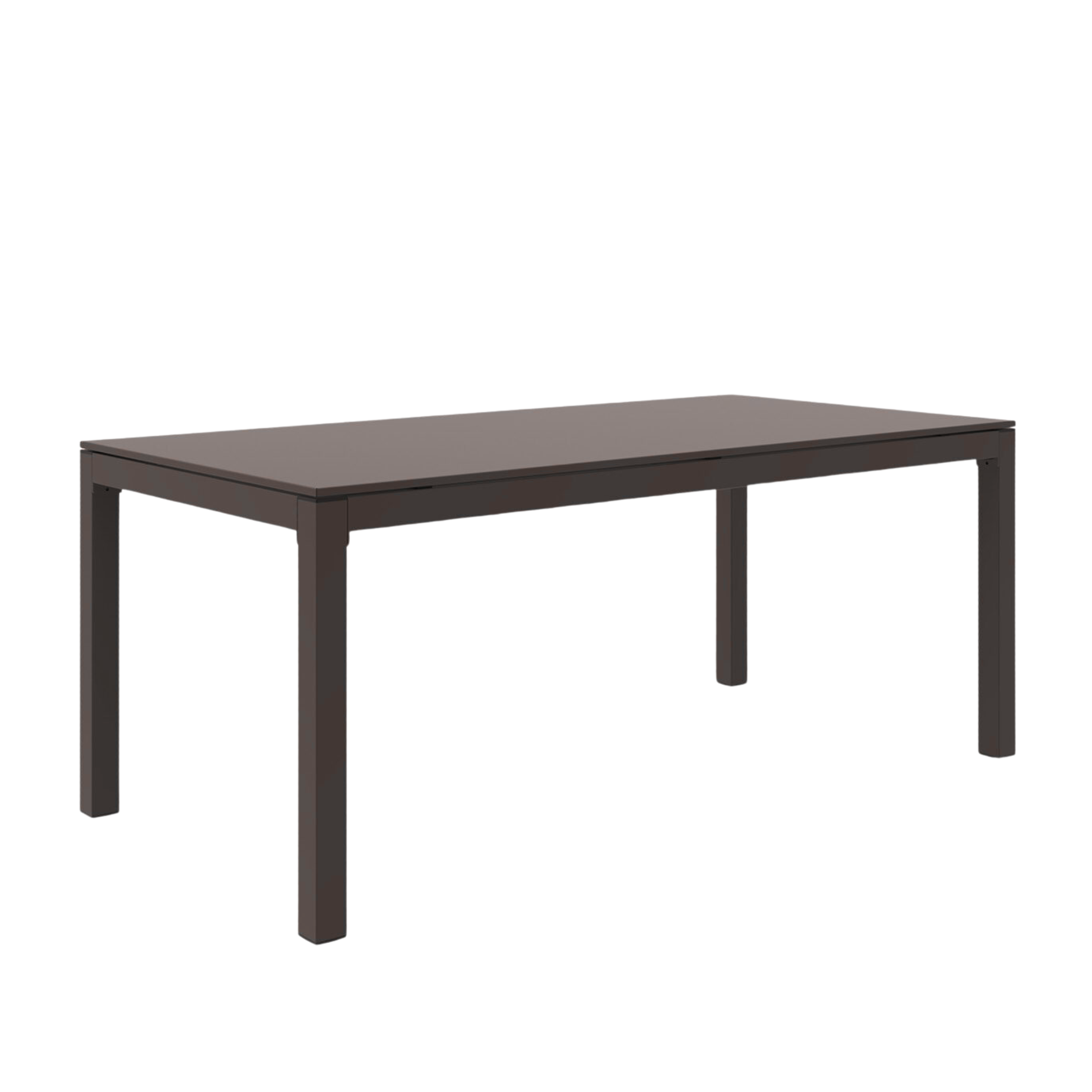 Tavolo allungabile in metallo verniciato "Sofy" da giardino moderno cm 250/400x90 75h