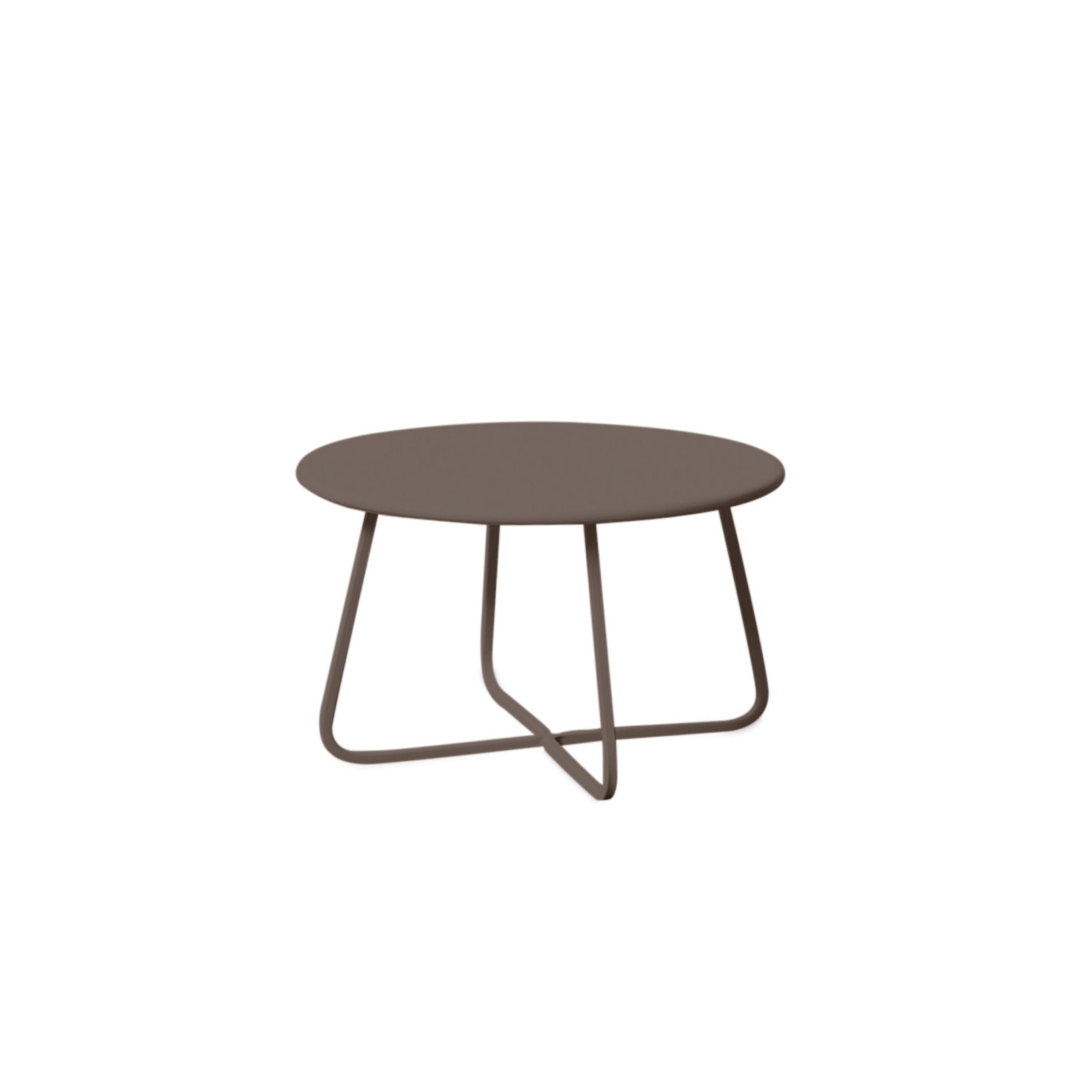 Table basse d'extérieur en métal "Daisy14" 65x65 cm 40h