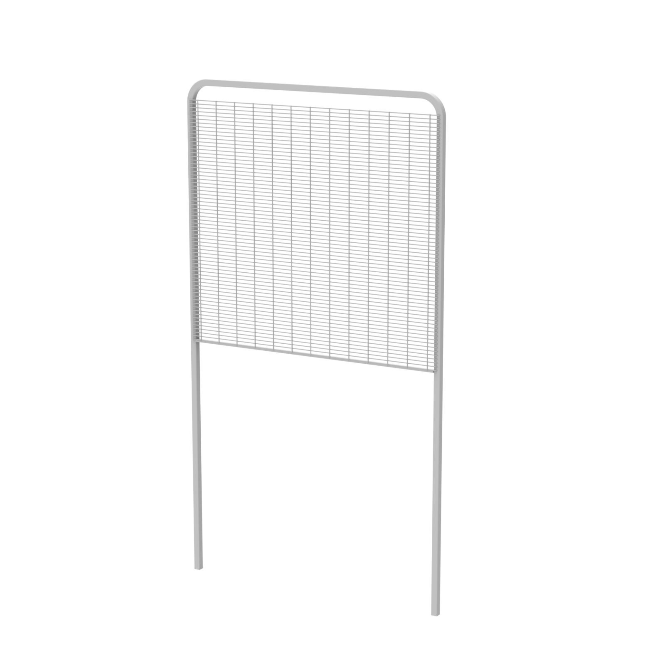 Jardinera rectangular de metal "Box" jarrón de jardín con divisor 86x35 cm