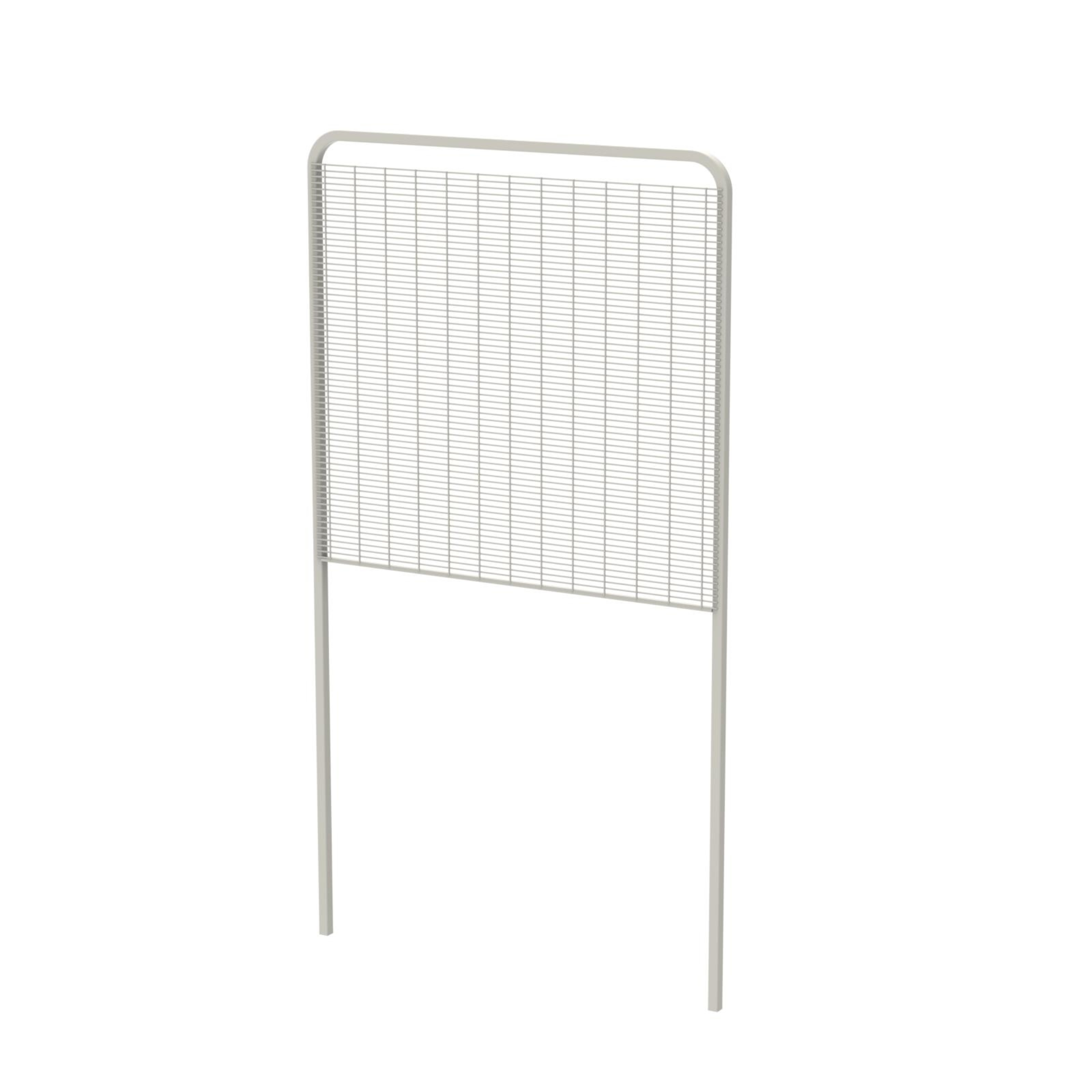 Jardinera rectangular de metal "Box" jarrón de jardín con divisor 86x35 cm