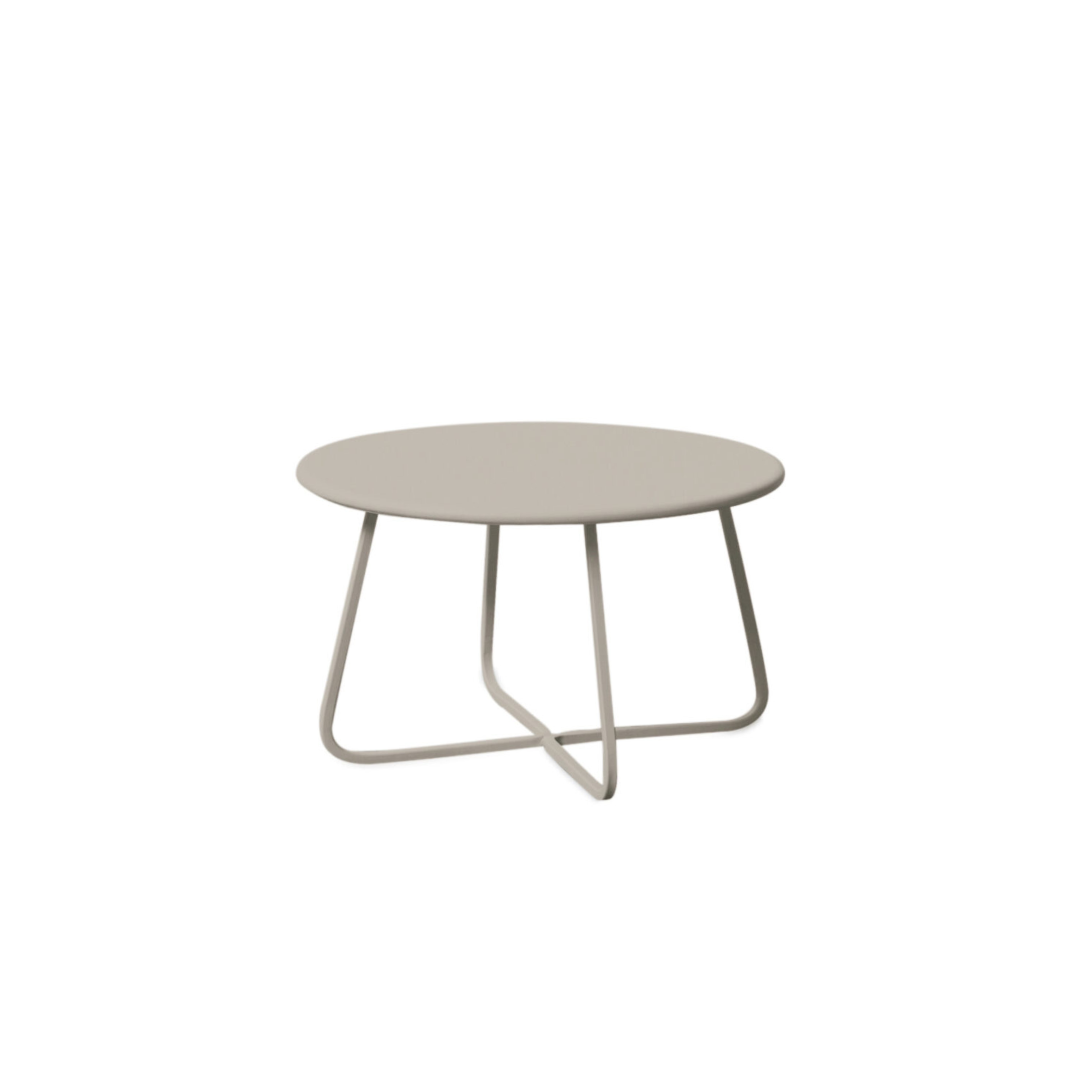 Table basse d'extérieur en métal "Daisy14" 65x65 cm 40h