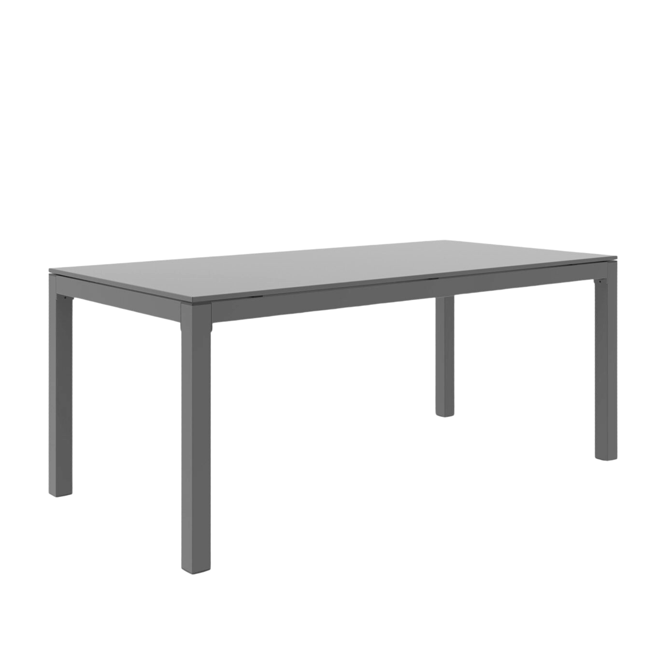 Tavolo allungabile in metallo verniciato "Sofy" da giardino moderno cm 250/400x90 75h