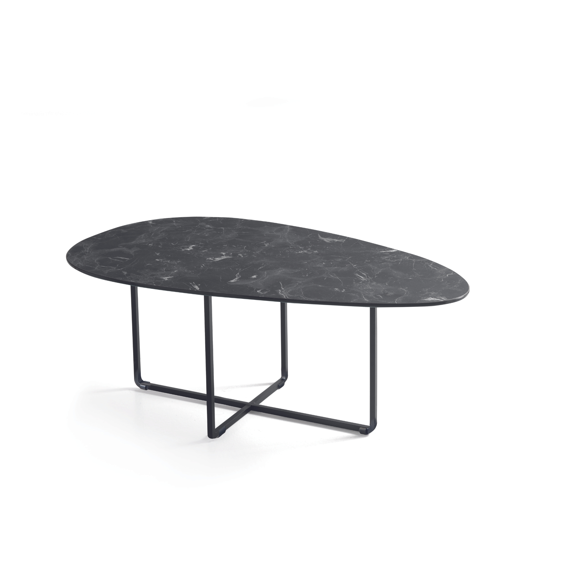 Table basse moderne "Ginni" en métal