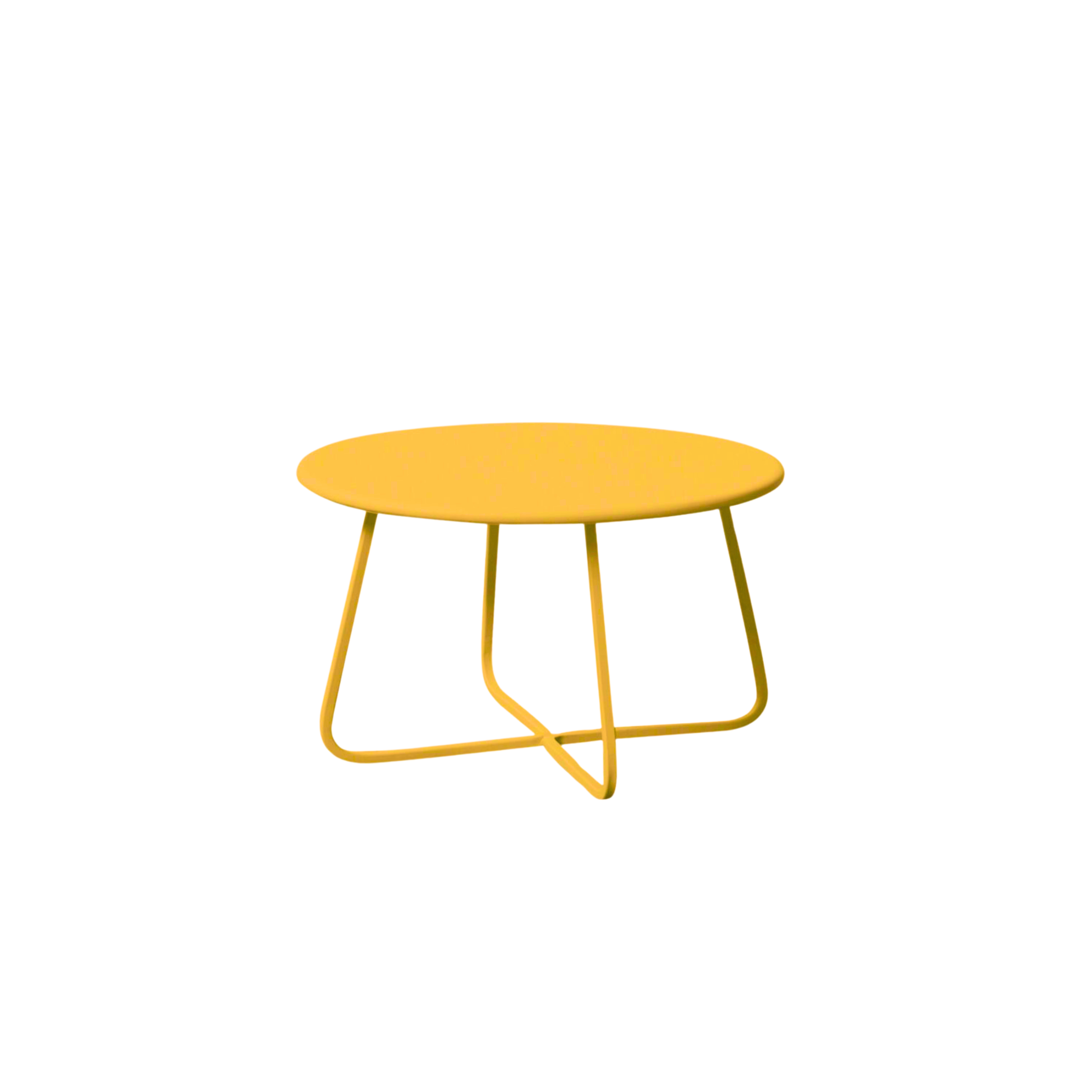 Table basse d'extérieur en métal "Daisy14" 65x65 cm 40h